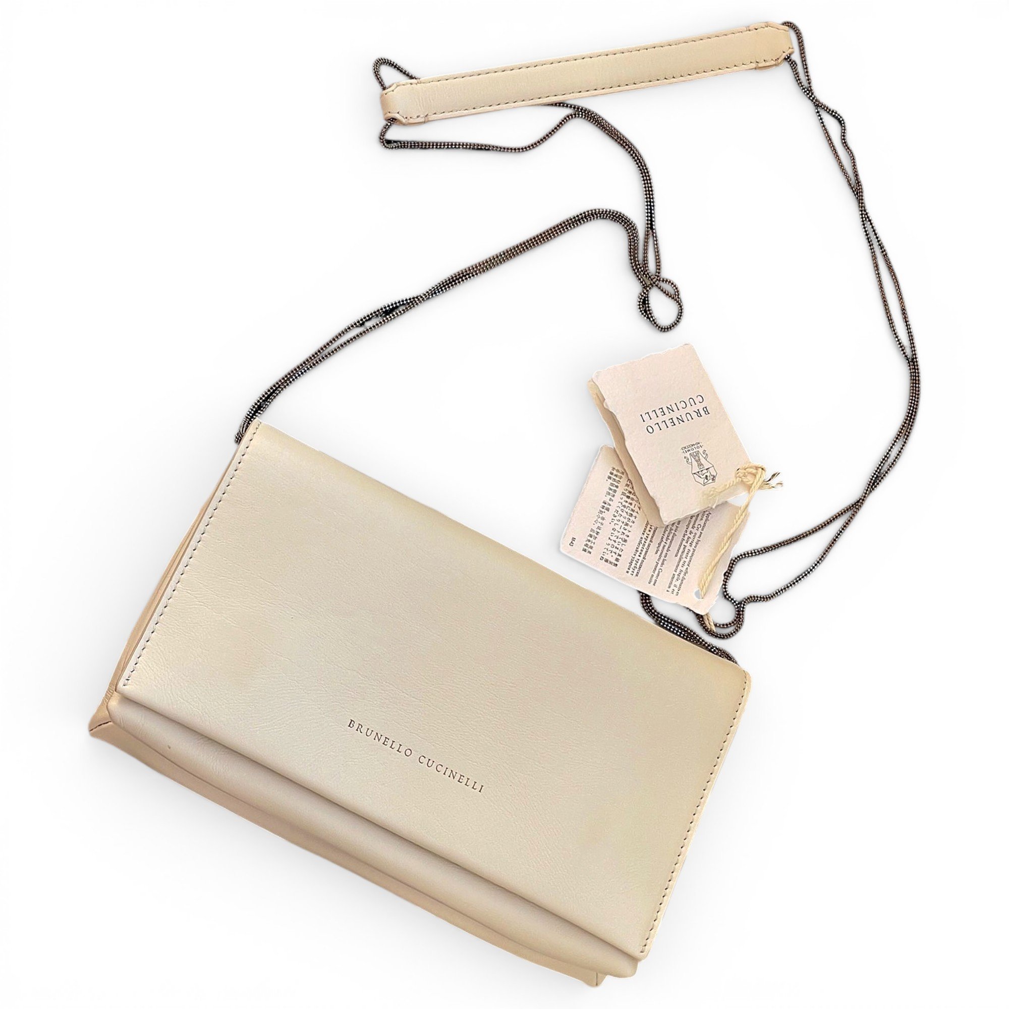 Leather crossbody bag