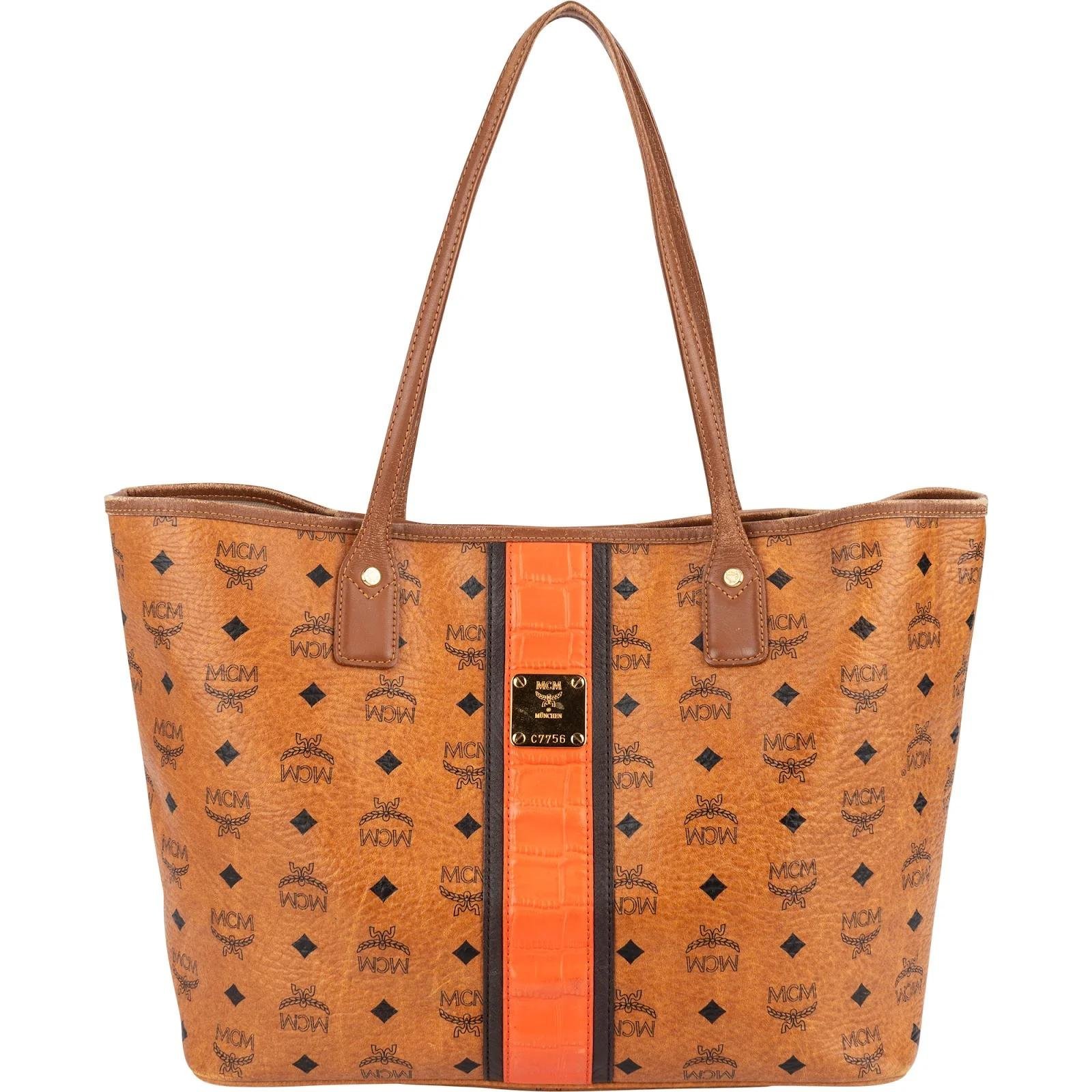 MCM Boston leather handbag