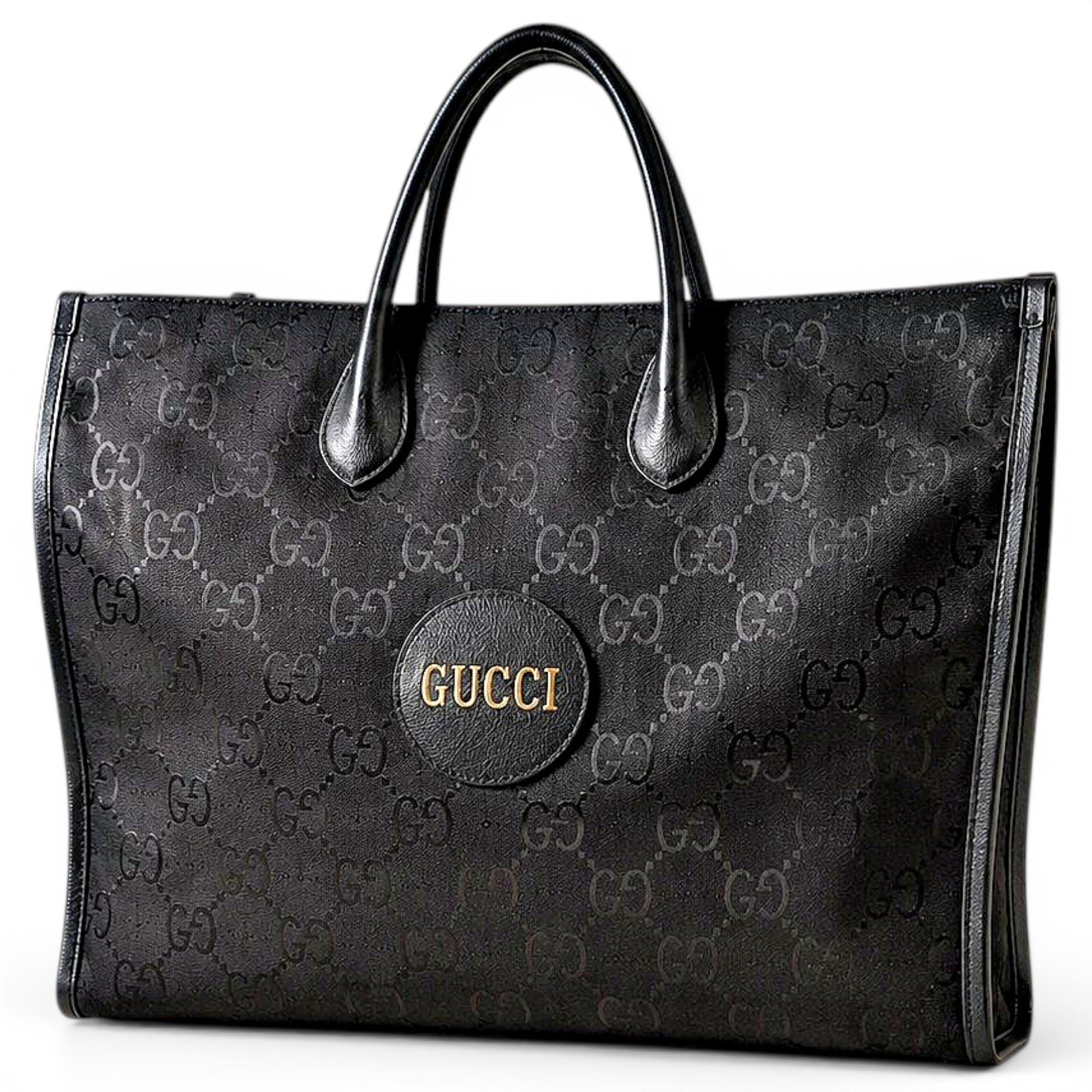 Leather tote