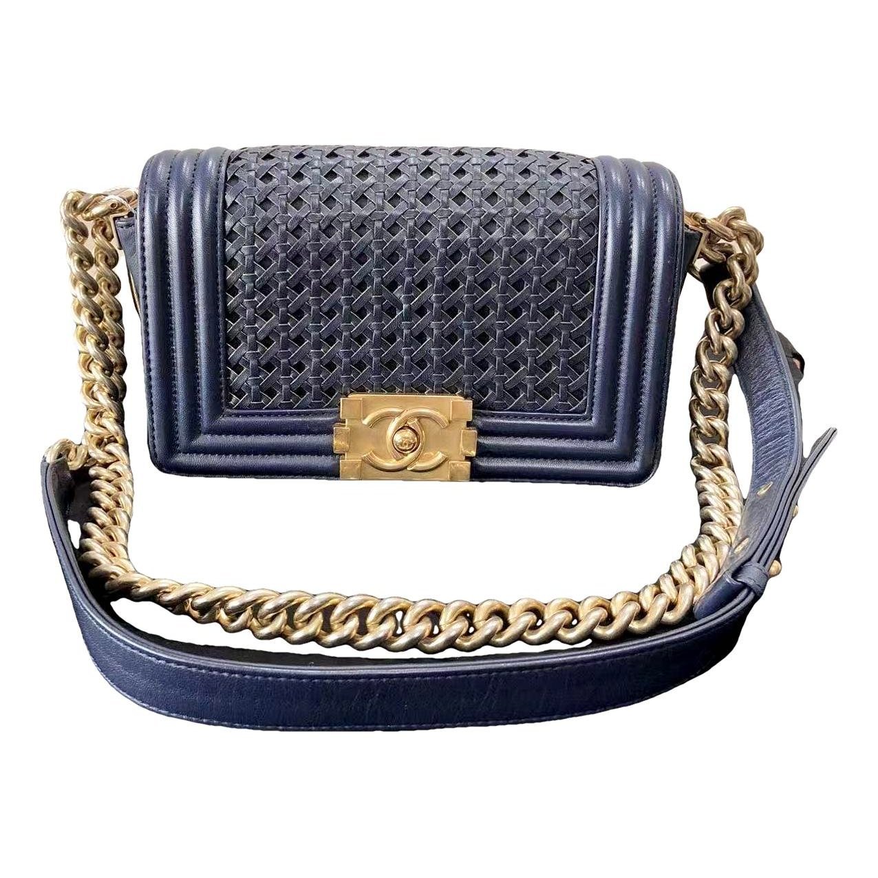 Boy leather crossbody bag