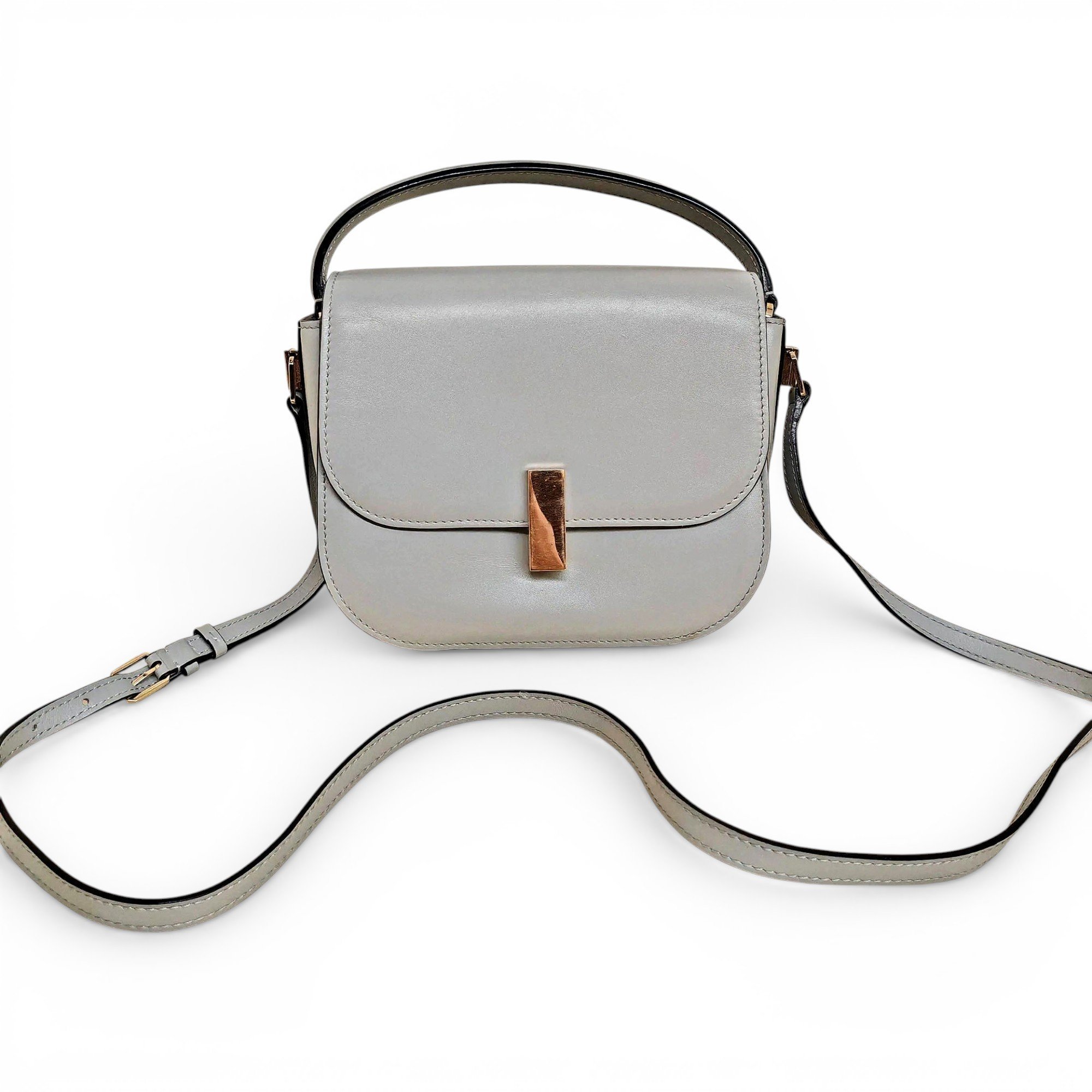 Iside leather crossbody bag