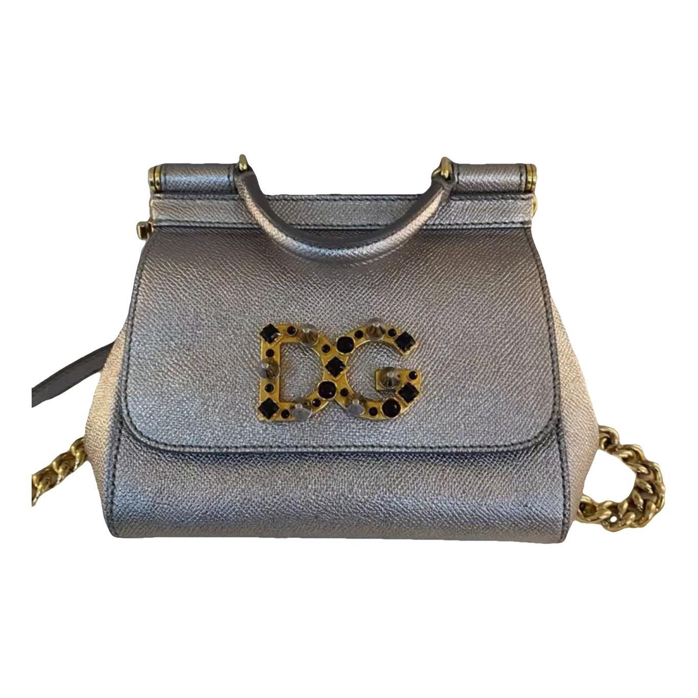 Dolce & Gabbana Sicily leather tote