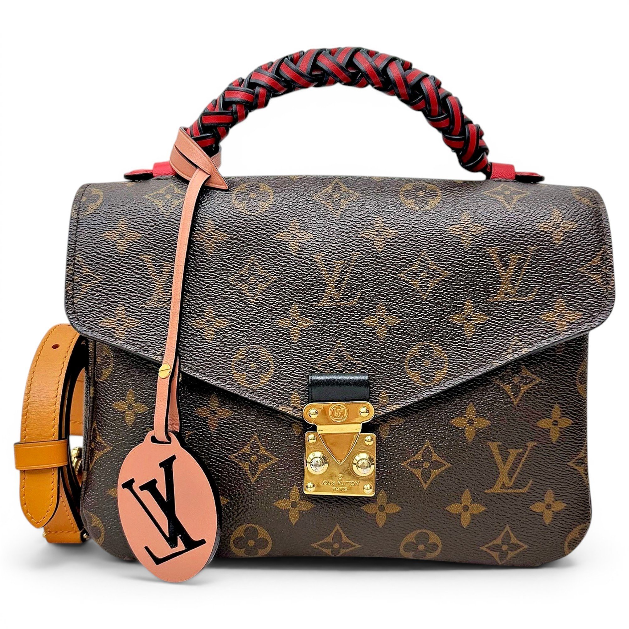 Metis leather handbag
