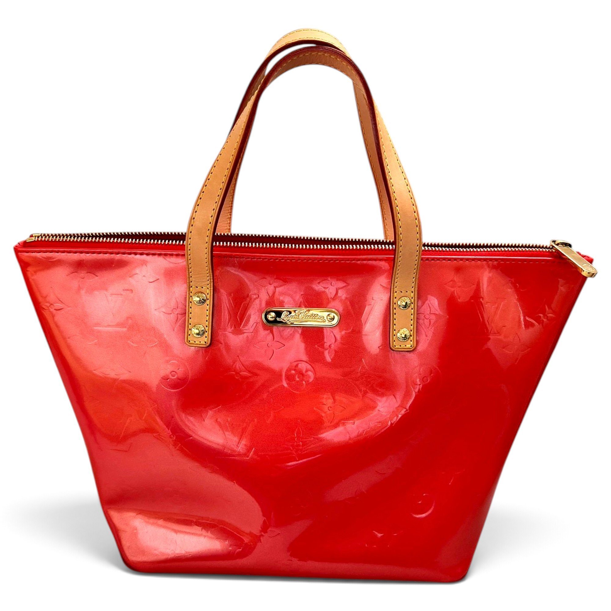 Bellevue patent leather handbag