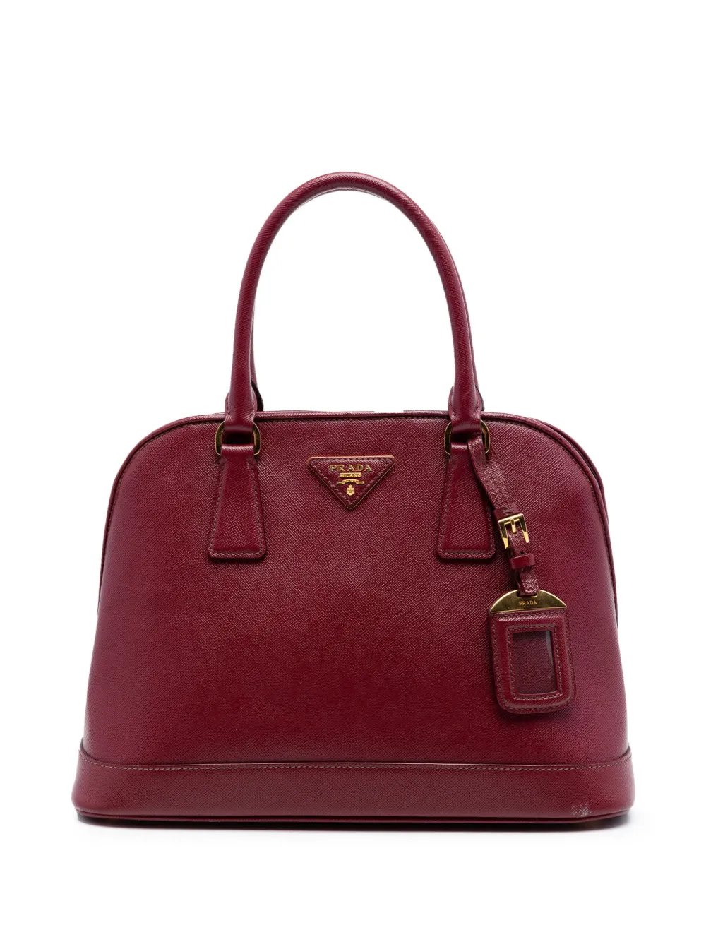 2010-2026 Medium Saffiano Lux Open Promenade satchel