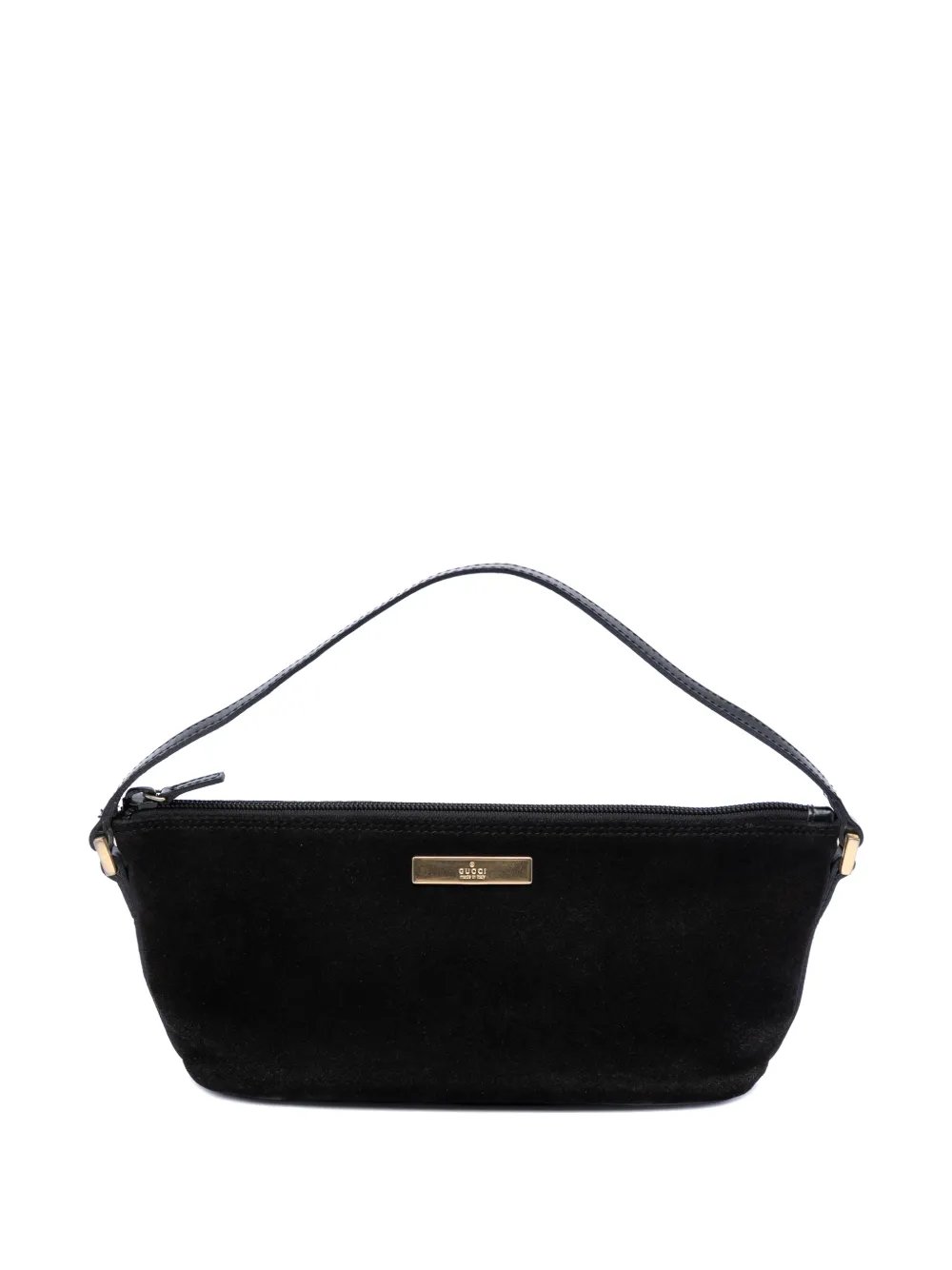 2000-2015 Suede Boat shoulder bag