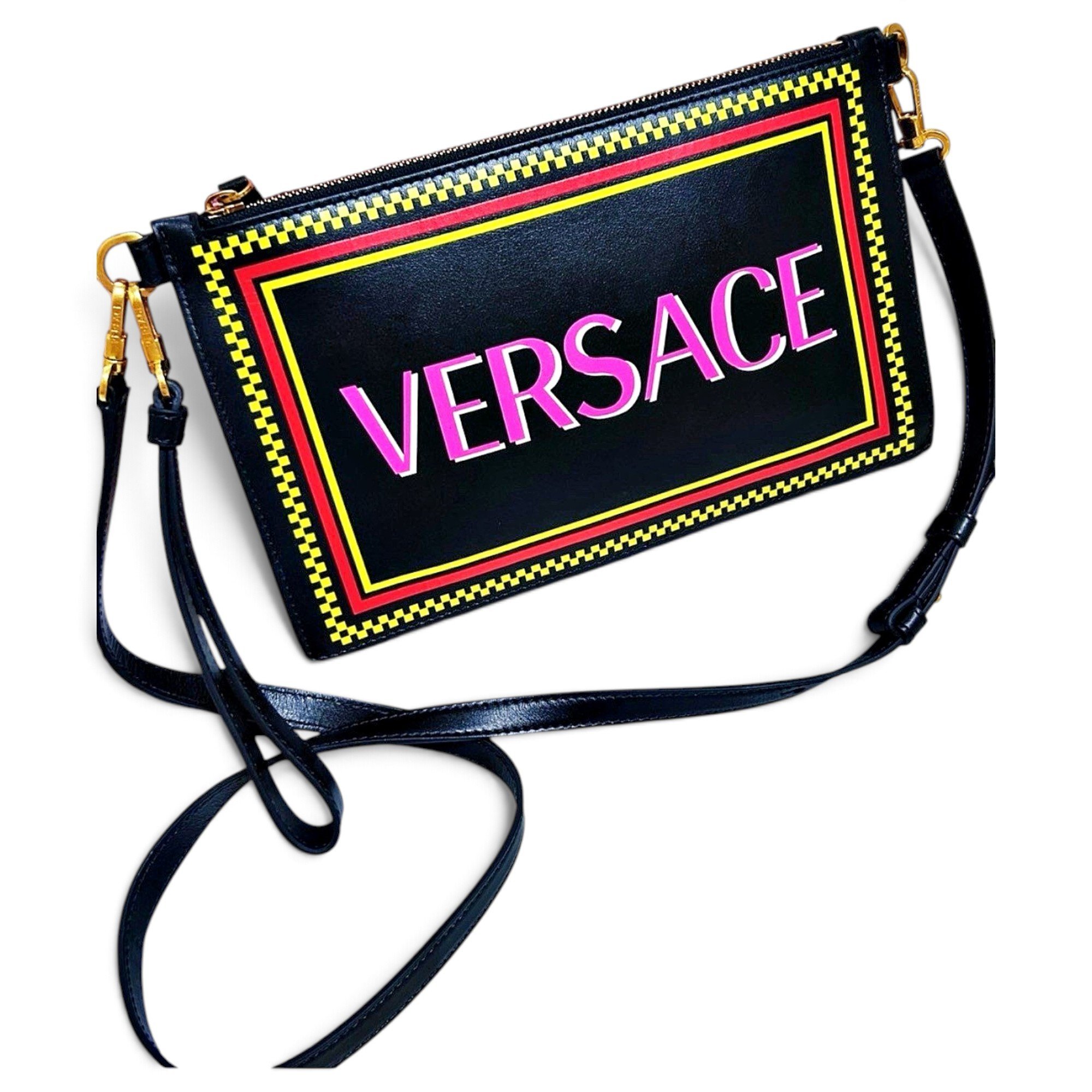 Leather crossbody bag