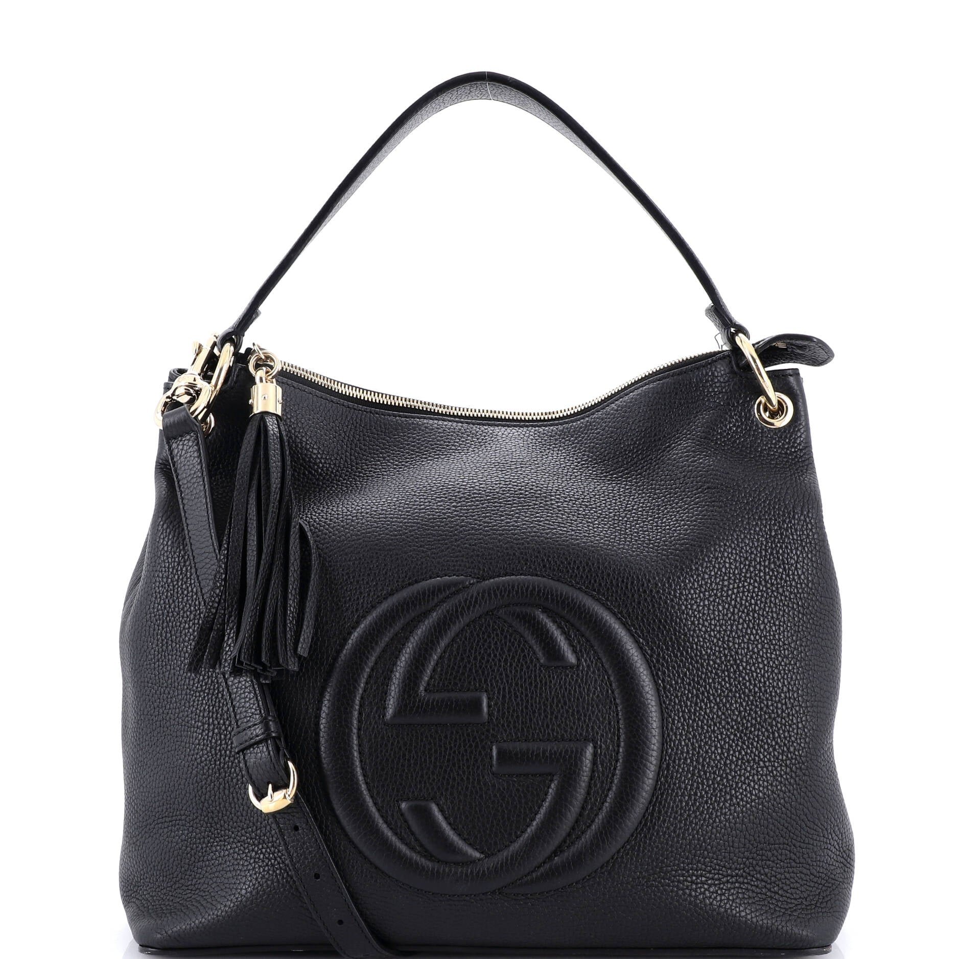 Gucci Soho Convertible Hobo Leather Large