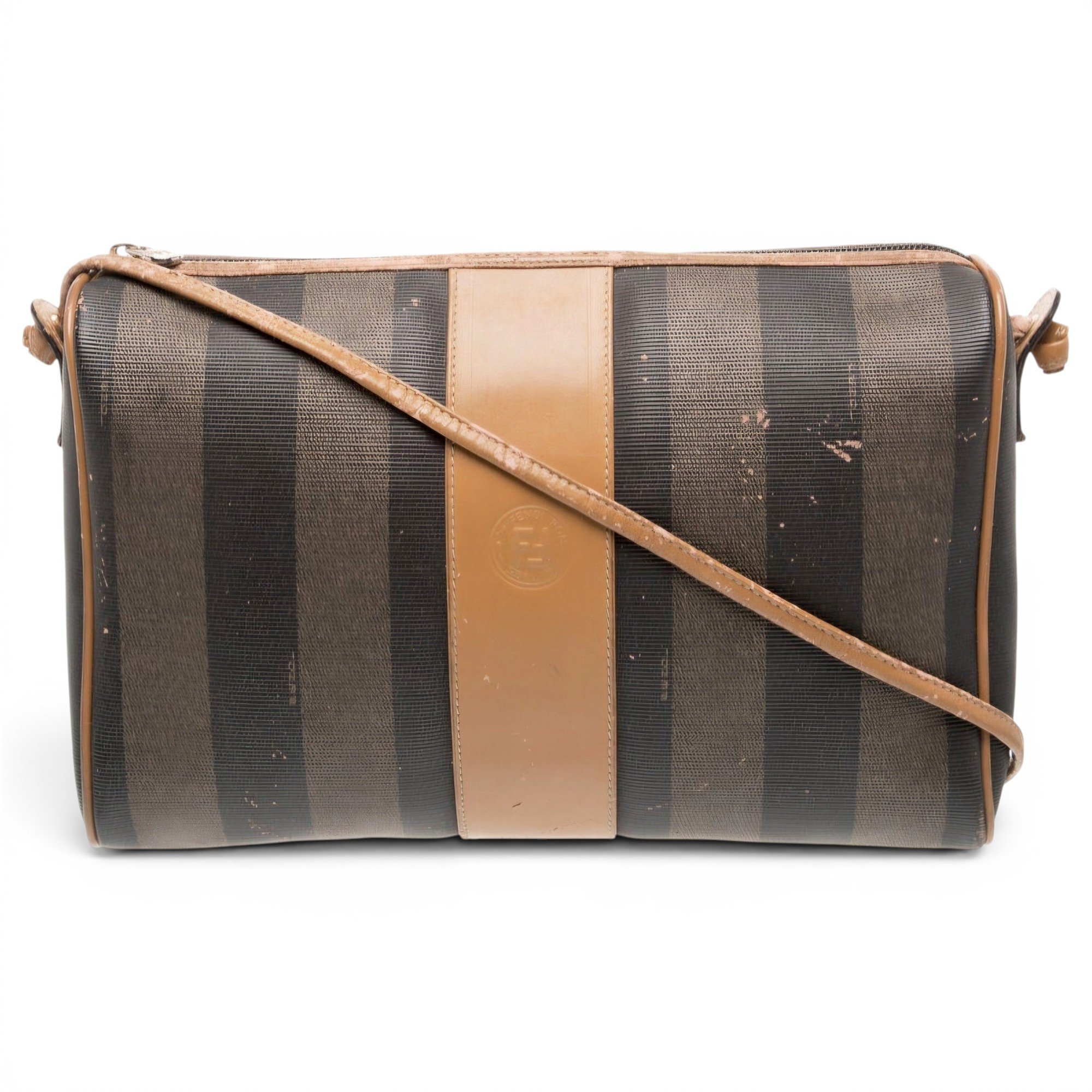 Baguette leather handbag