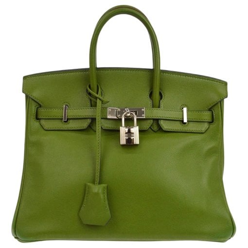 Birkin 35 leather handbag