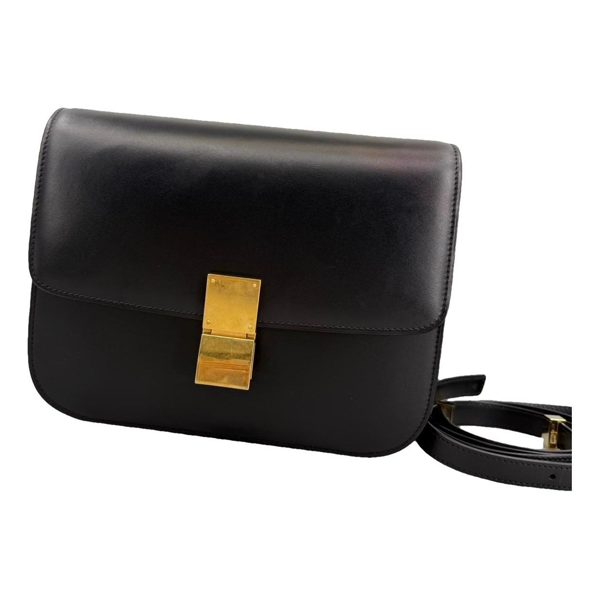 Classic leather handbag