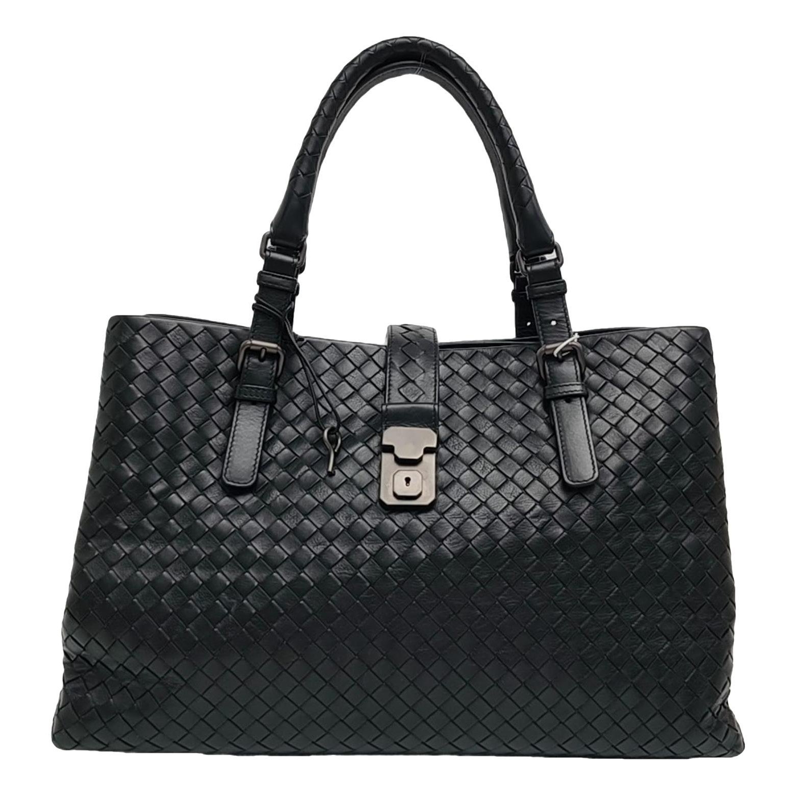 Roma leather handbag