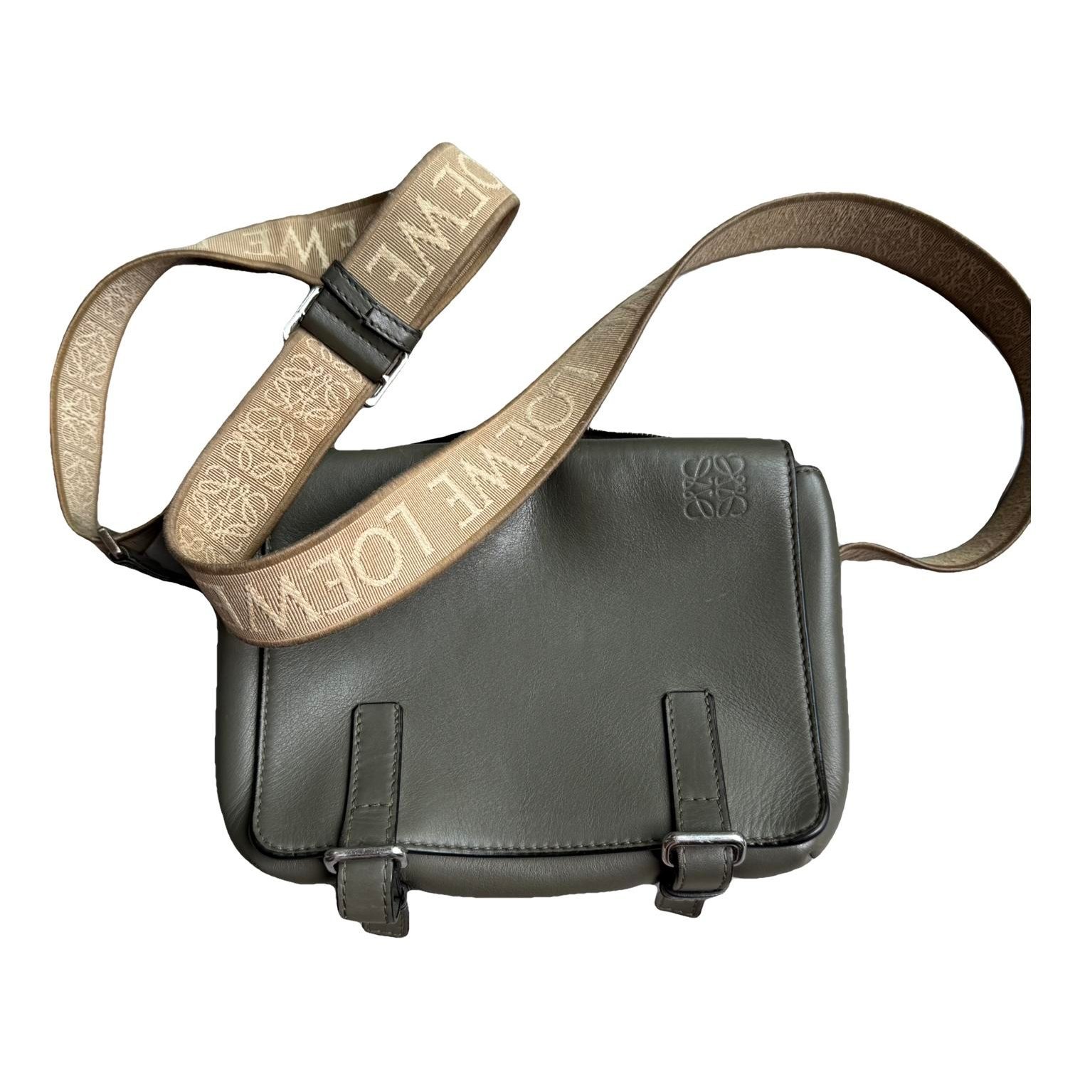 Leather crossbody bag