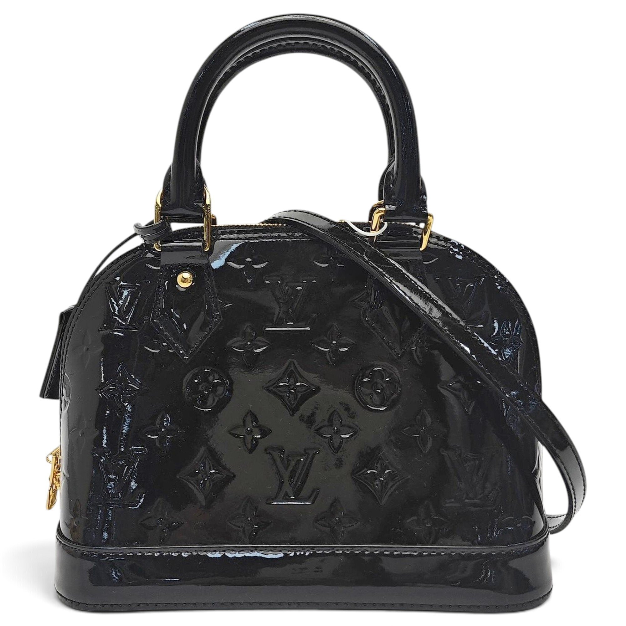 Alma patent leather handbag