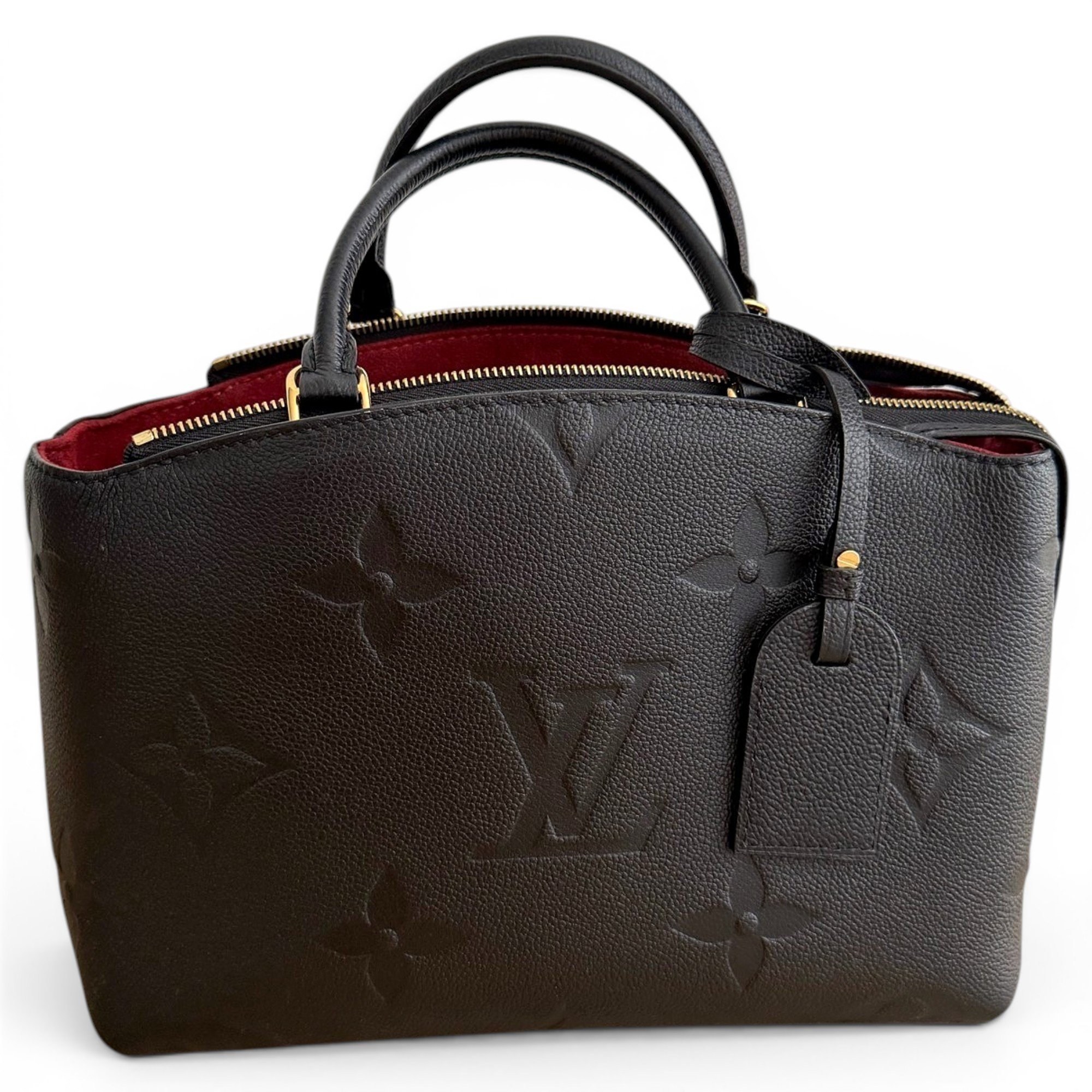 Louis Vuitton Montaigne leather handbag
