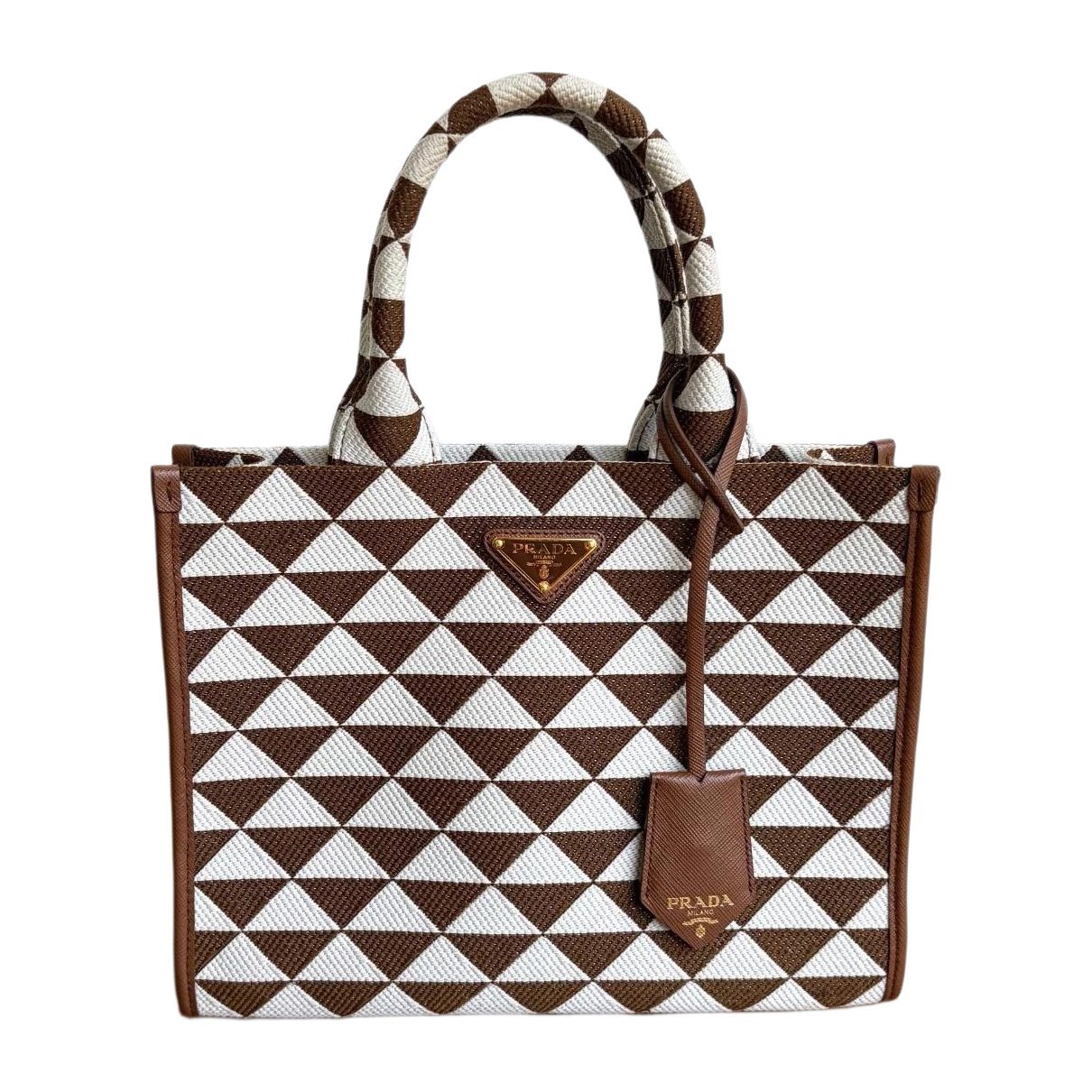 Triangle cloth tote