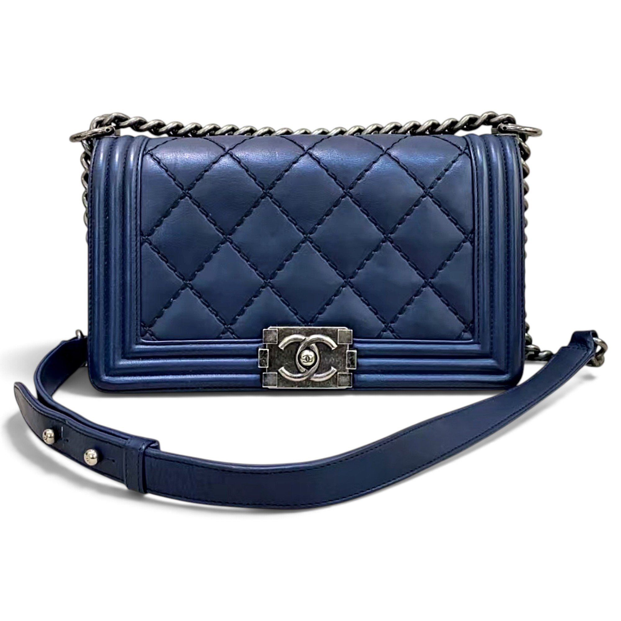 Boy leather handbag