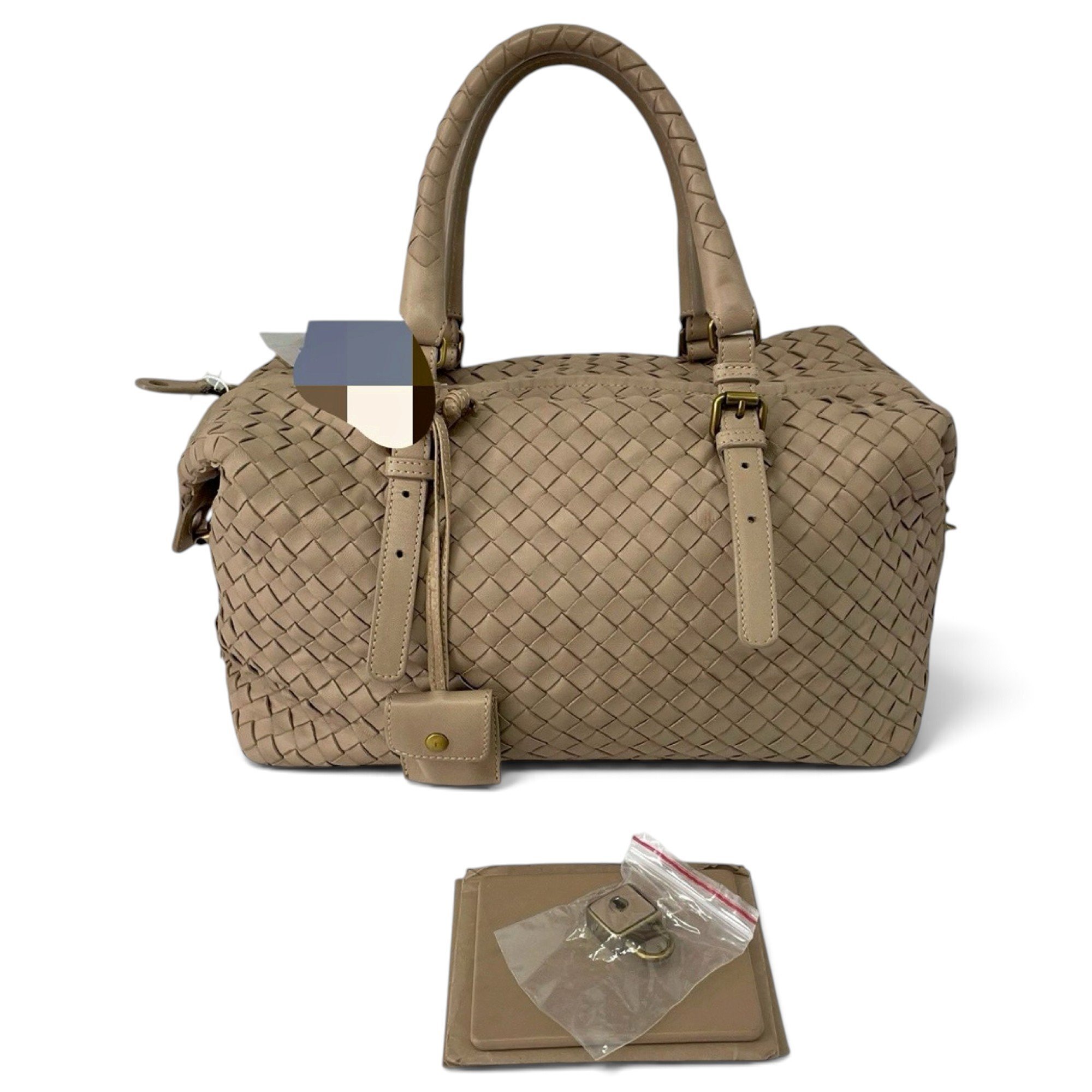 Leather satchel