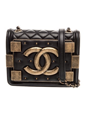 Mini Studded Boy Brick Flap Bag