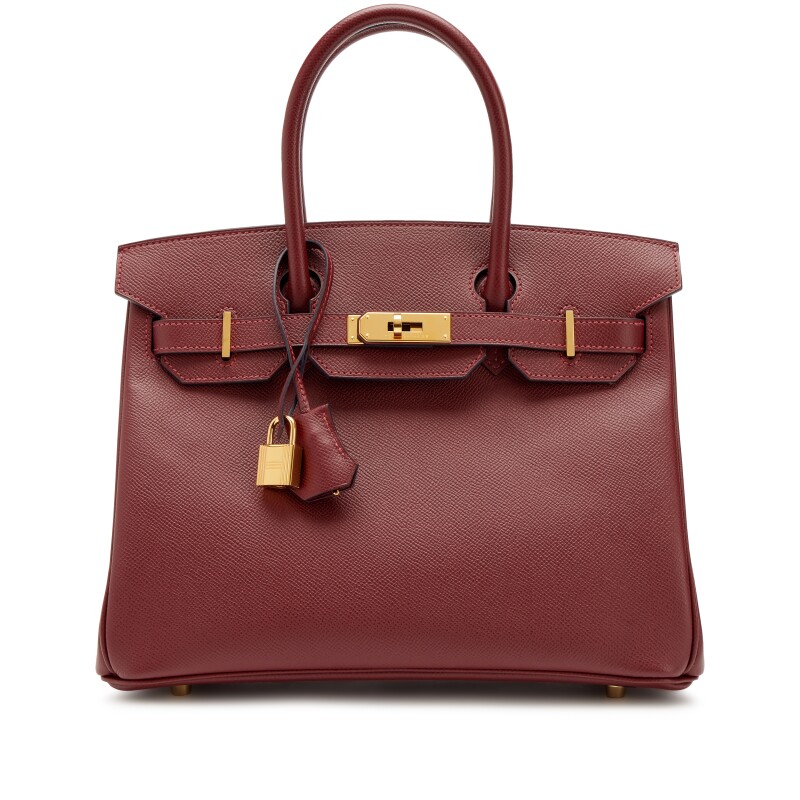 Rouge H Epsom Birkin 30 Gold Hardware, 2015