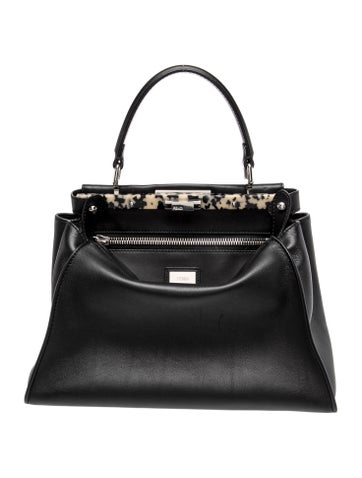 Leather Peekaboo Small