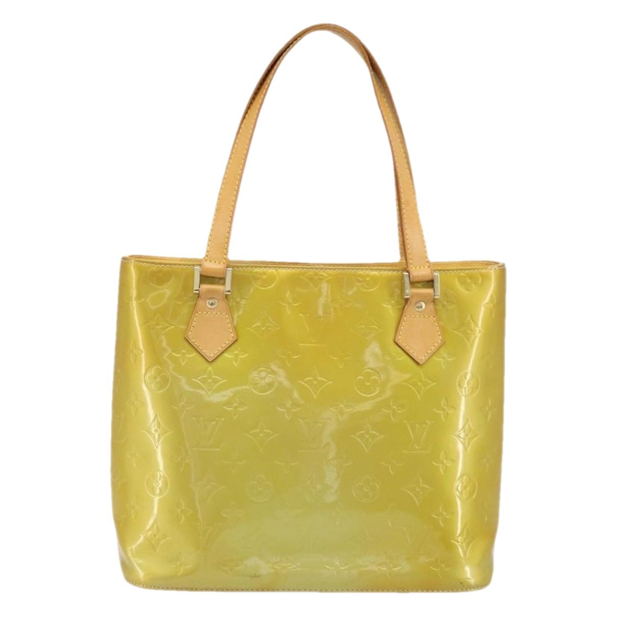 Houston patent leather handbag