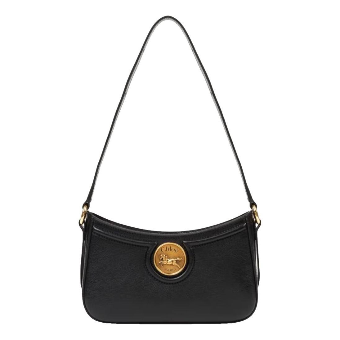 Horse Medal leather crossbody bag