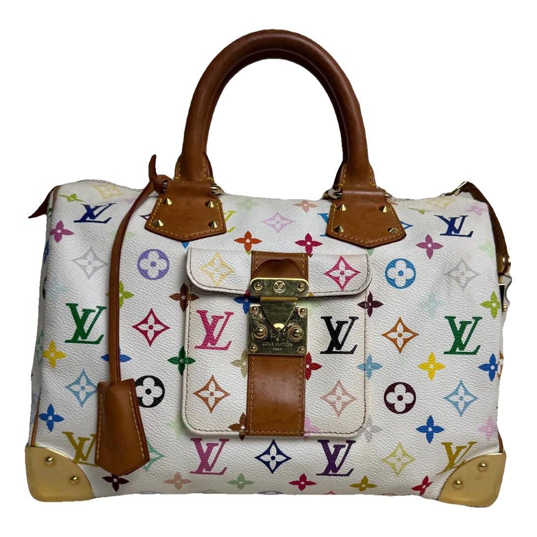 Speedy time trunk vinyl handbag