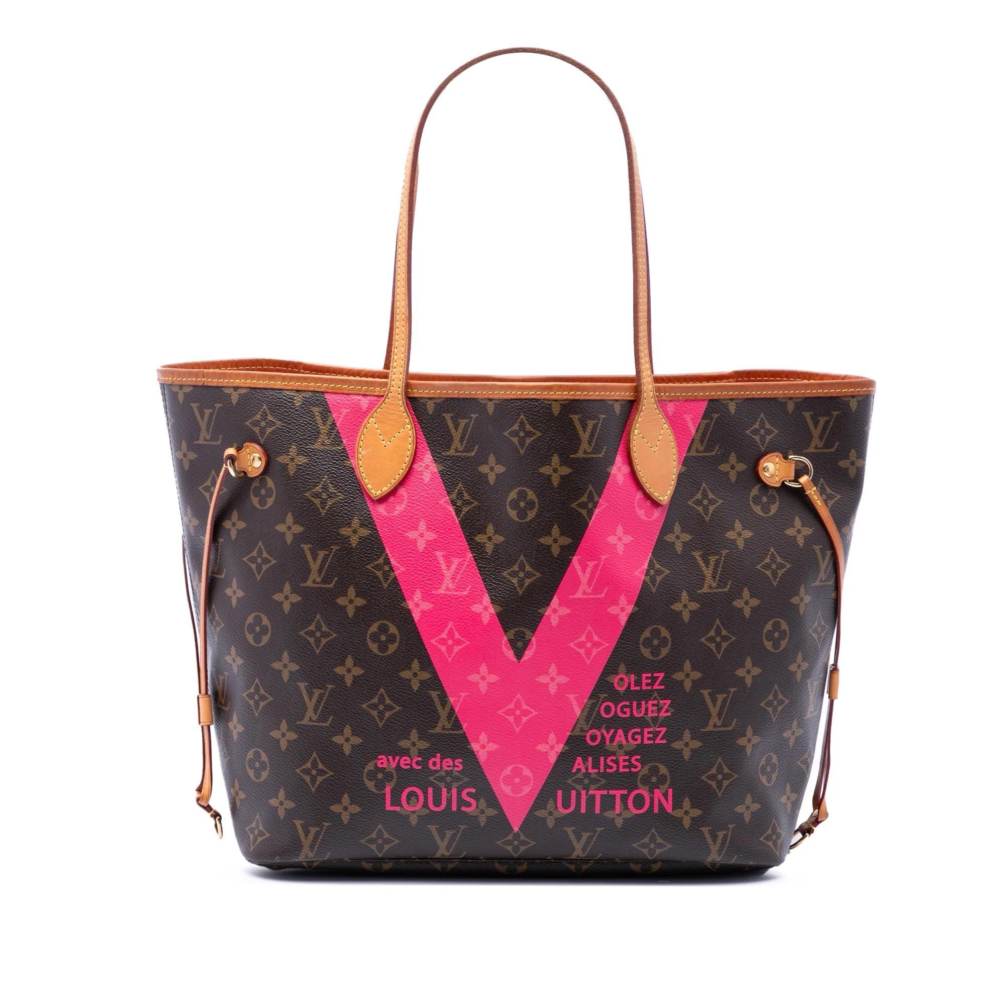 Neverfull leather tote