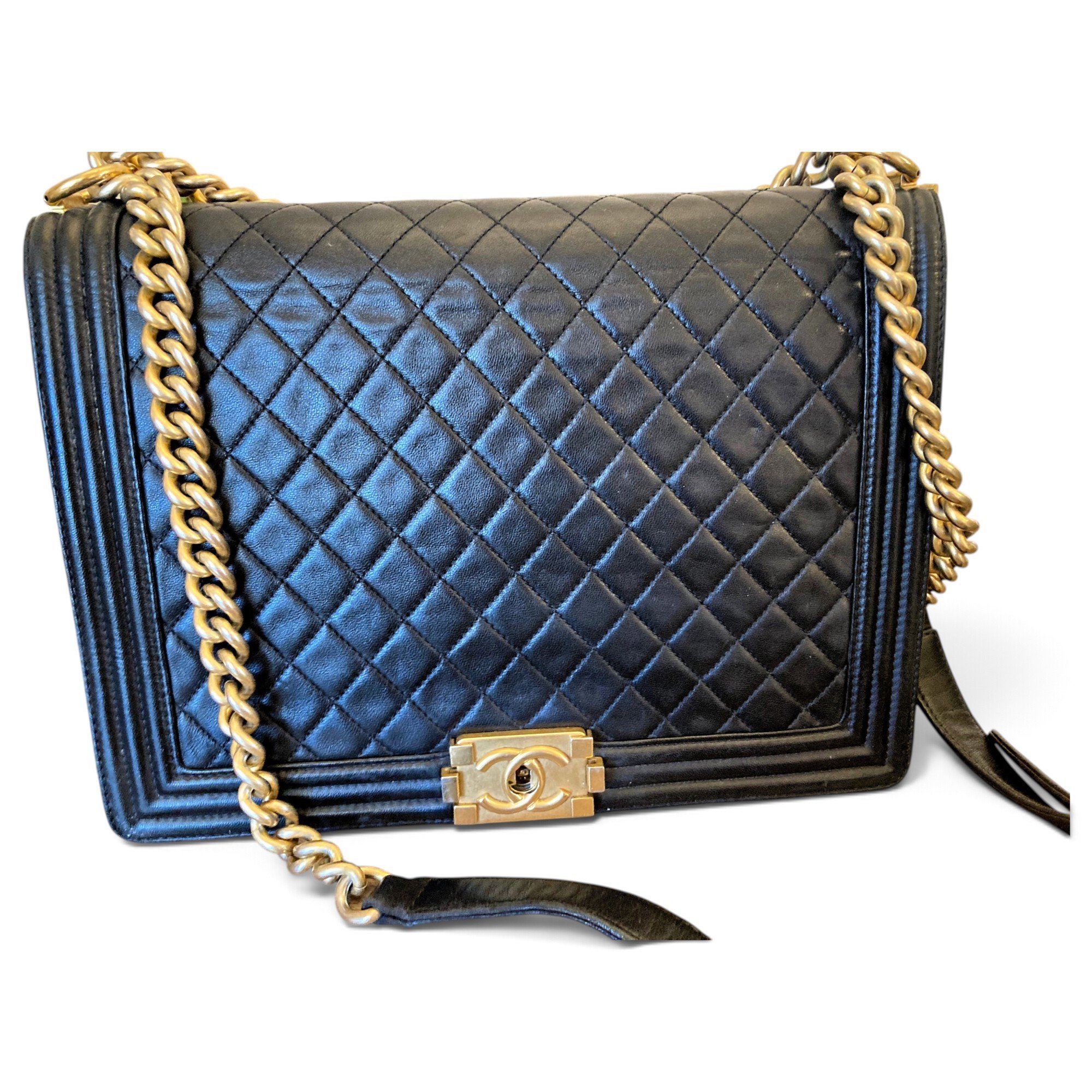 Leather handbag