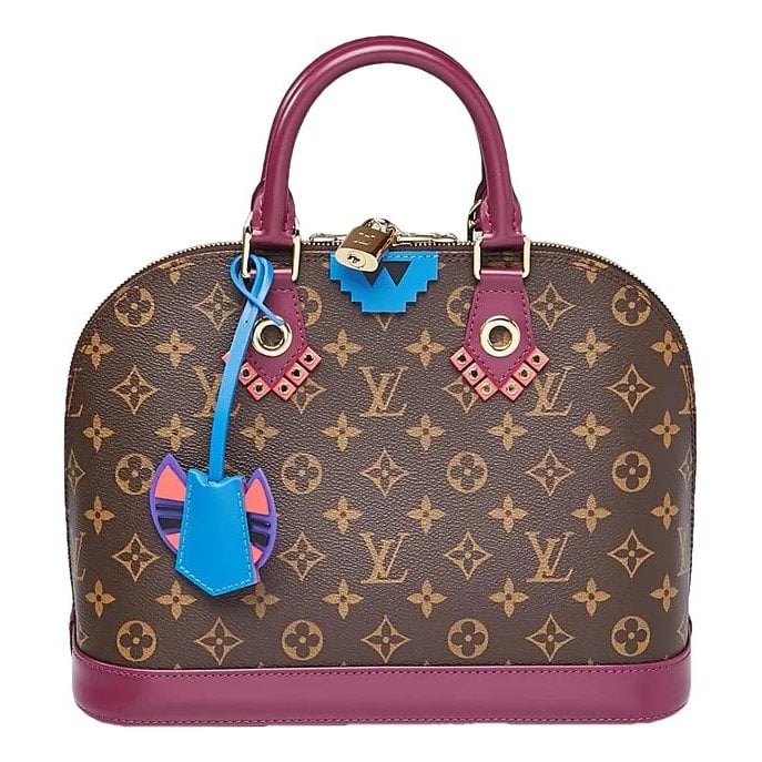 Alma leather handbag