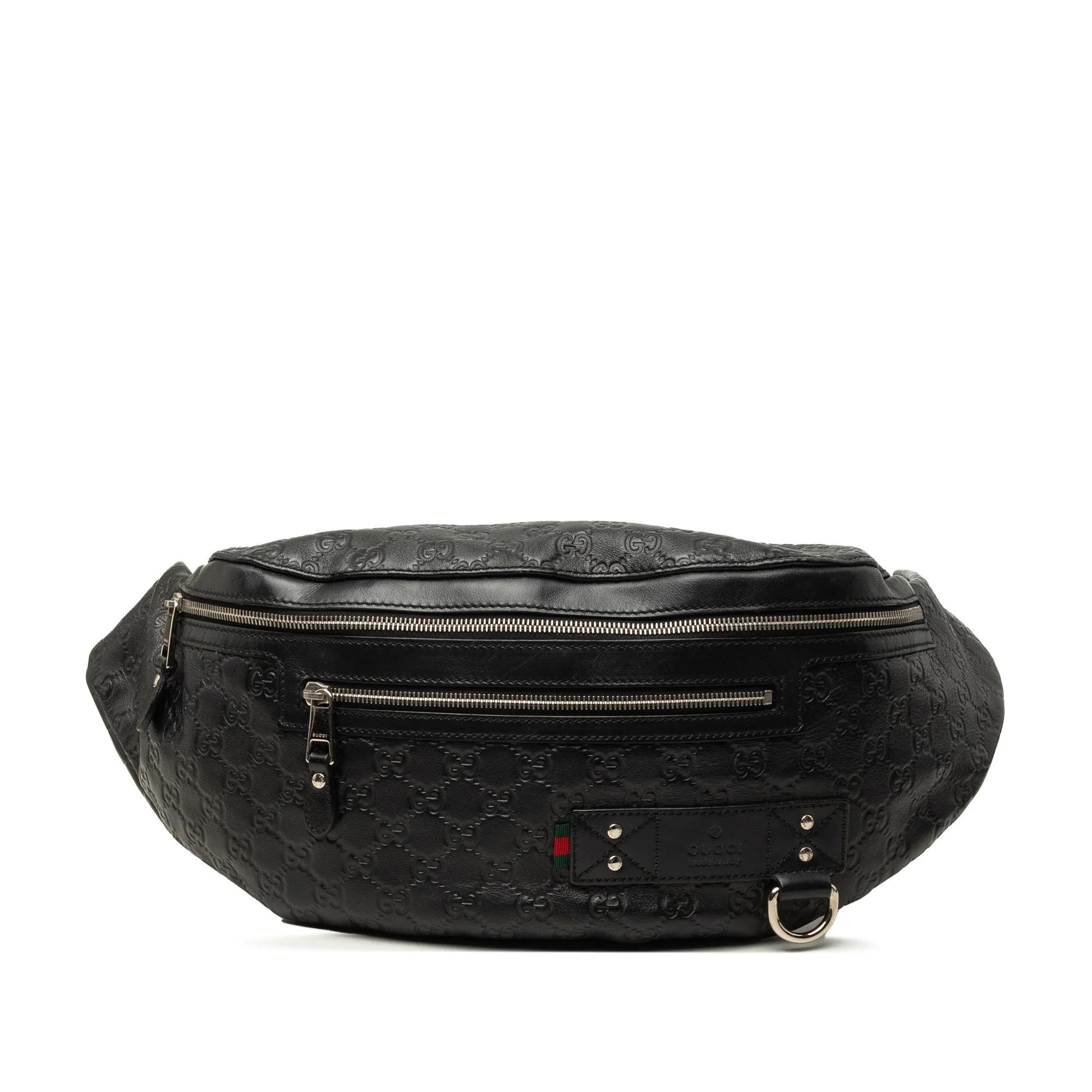 Gucci B leather mini bag