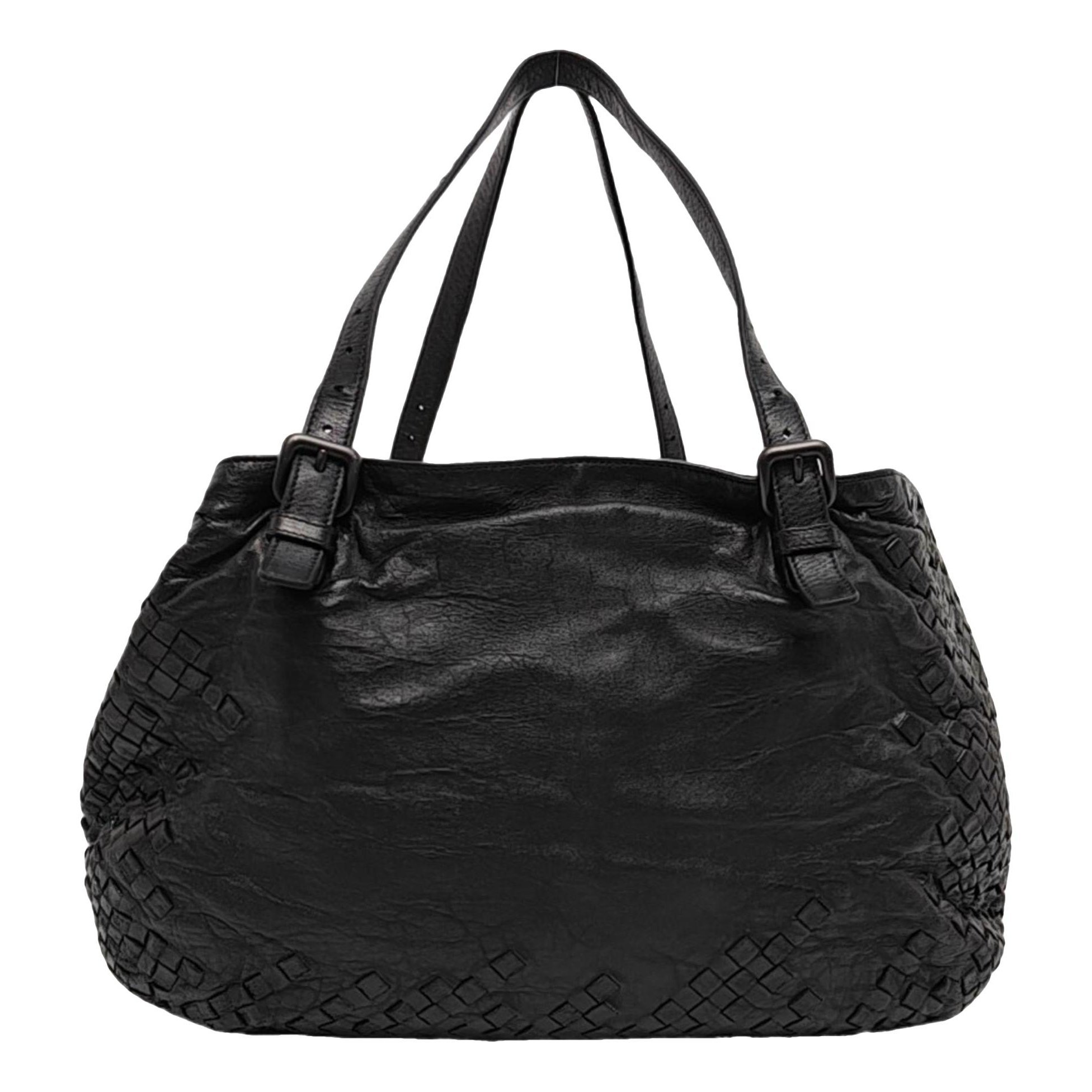 Fourre-Tout leather handbag