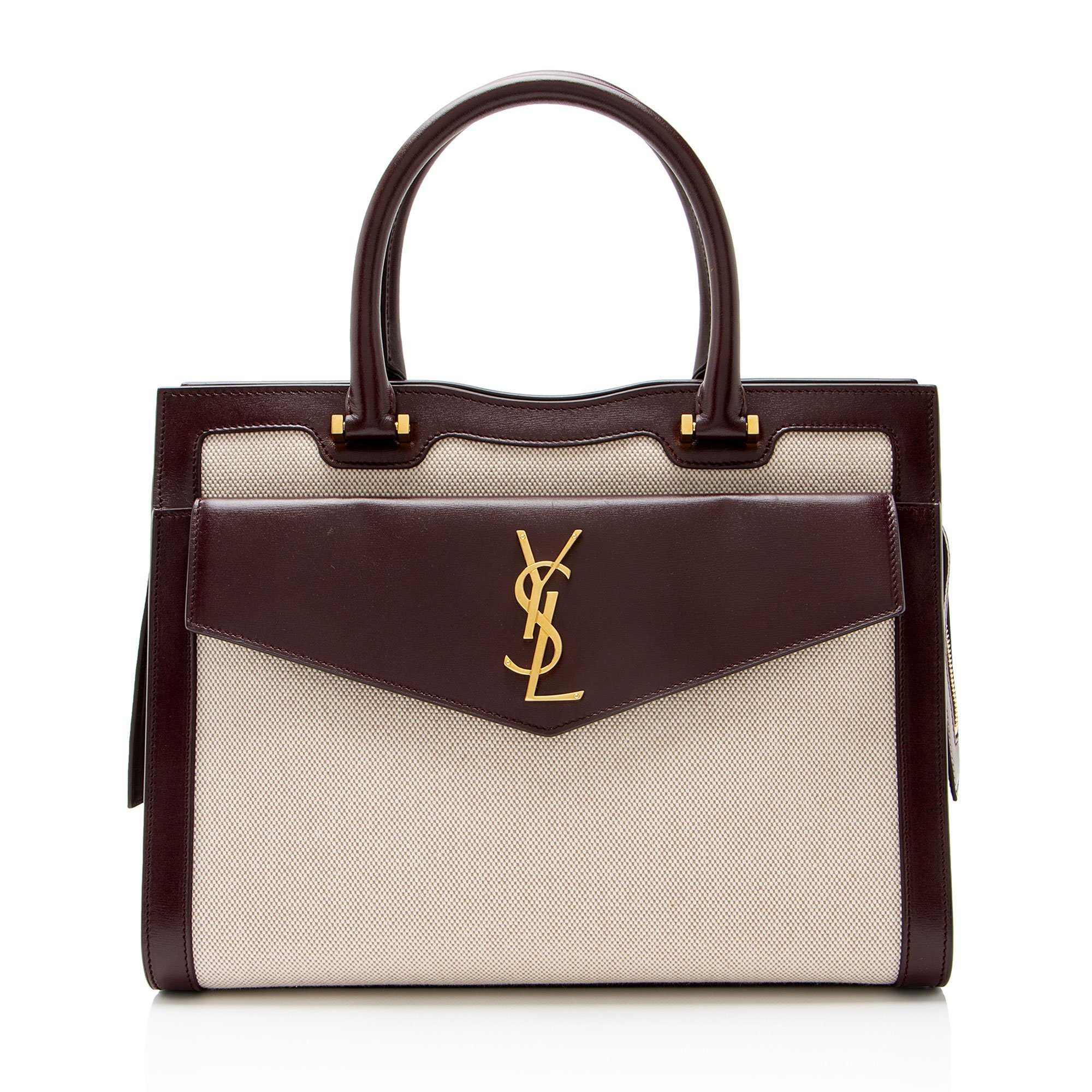 Uptown leather tote