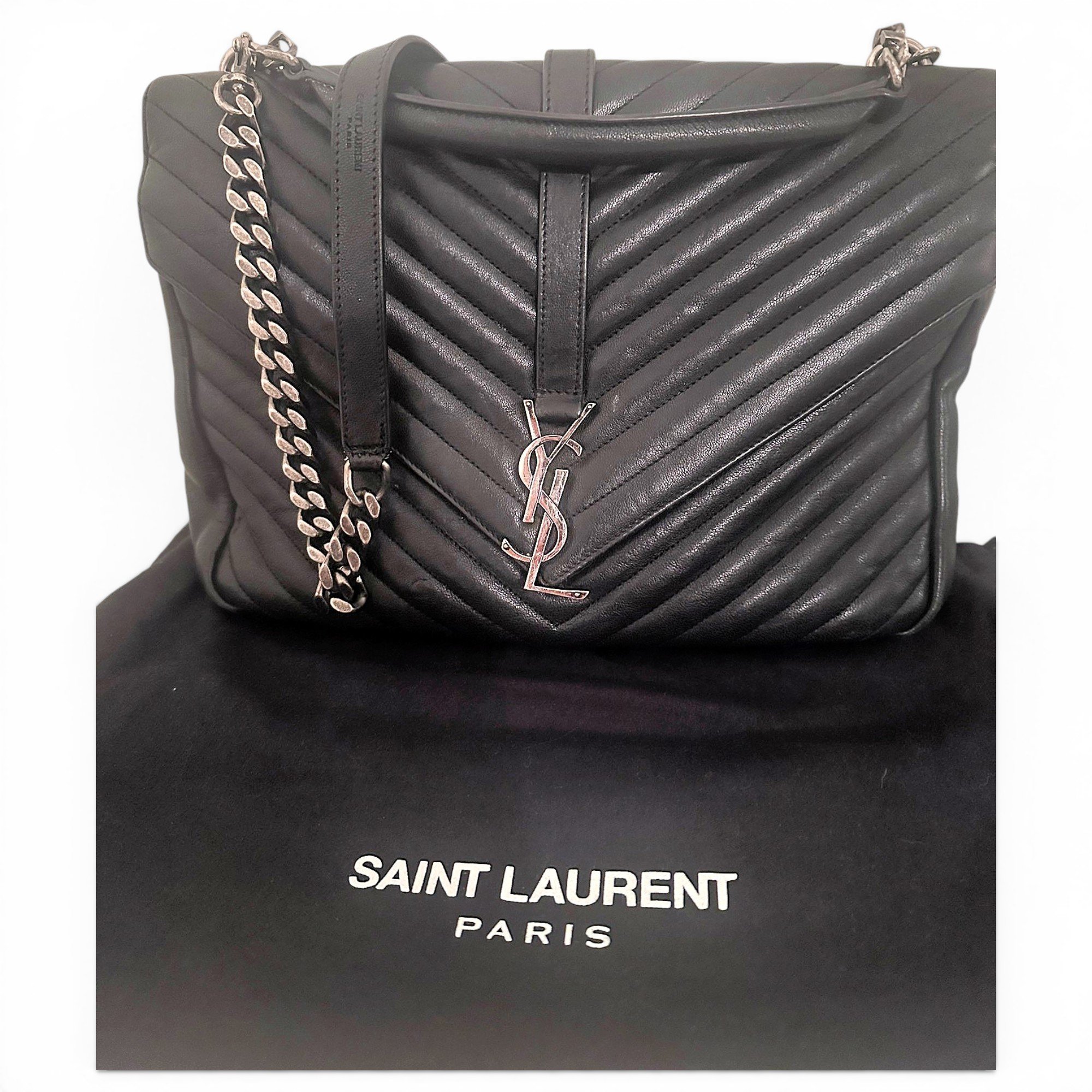 Leather crossbody bag