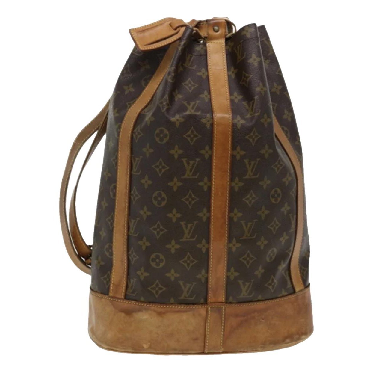 Randonnée leather handbag