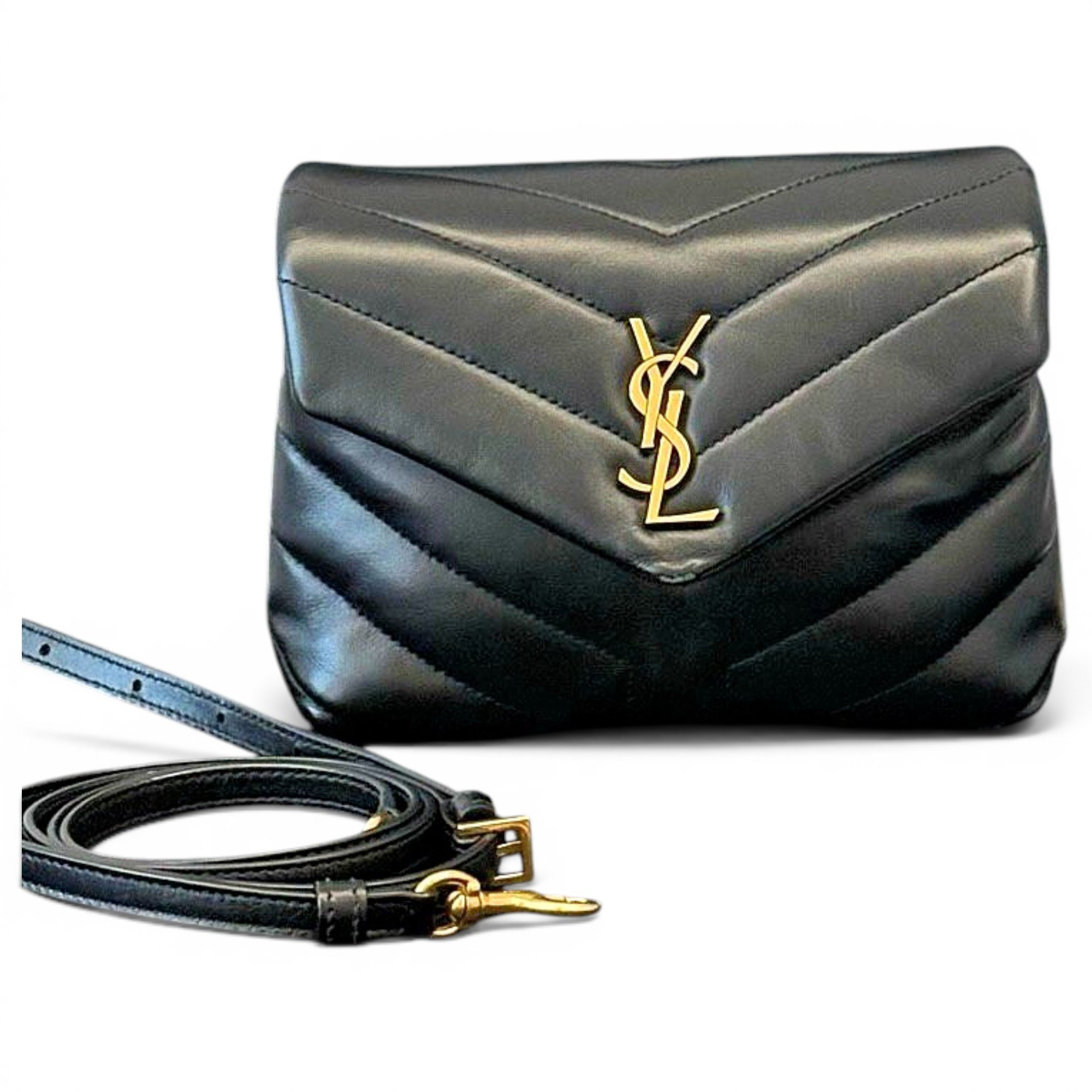 Loulou leather crossbody bag