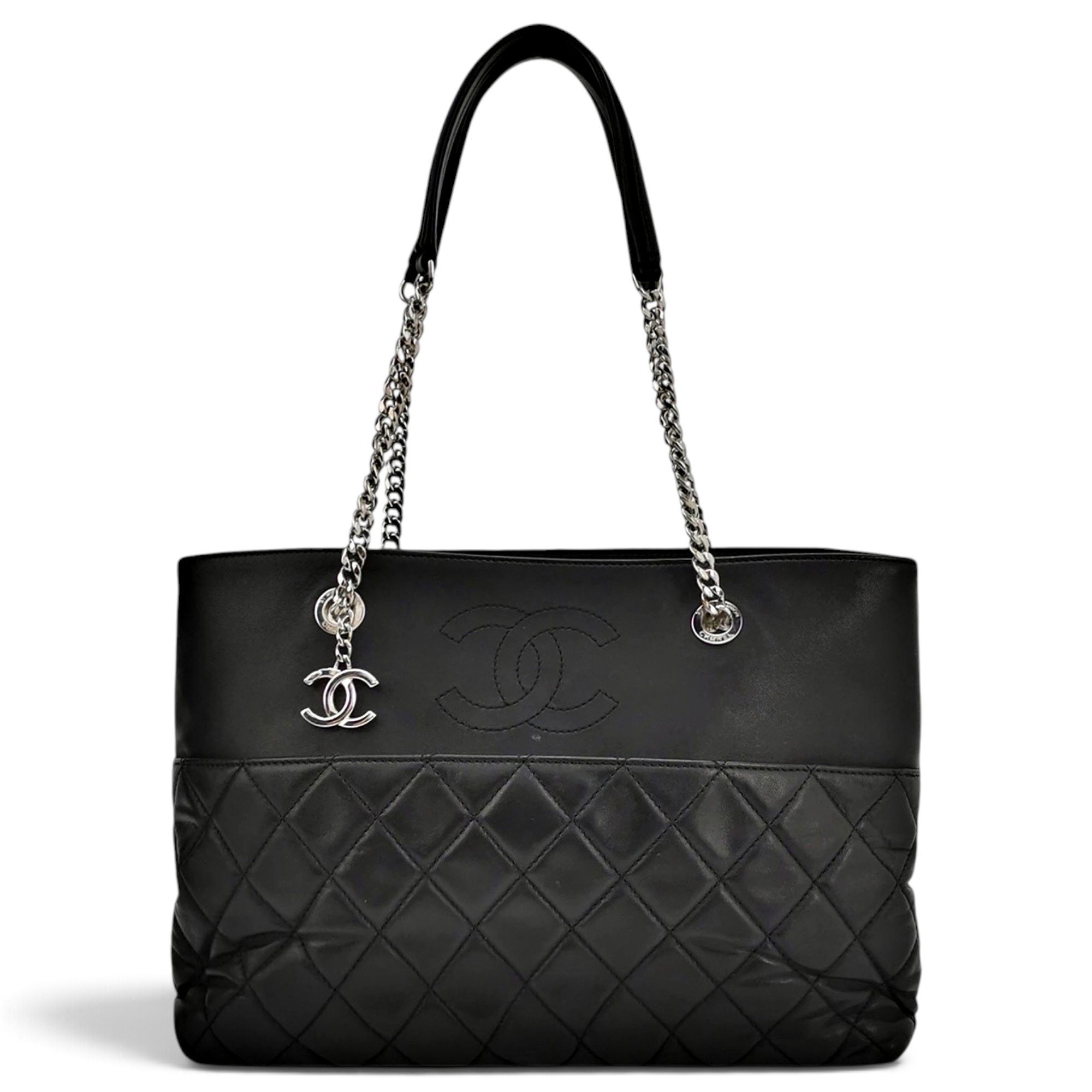Leather tote