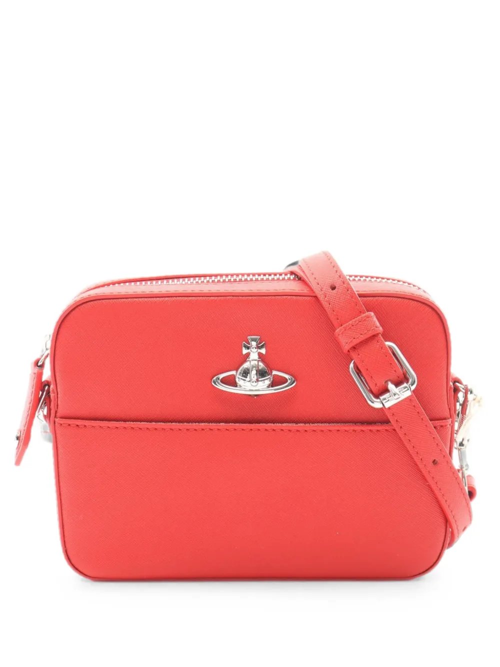 Vivienne Westwood 2020s Orb camera leather shoulder bag