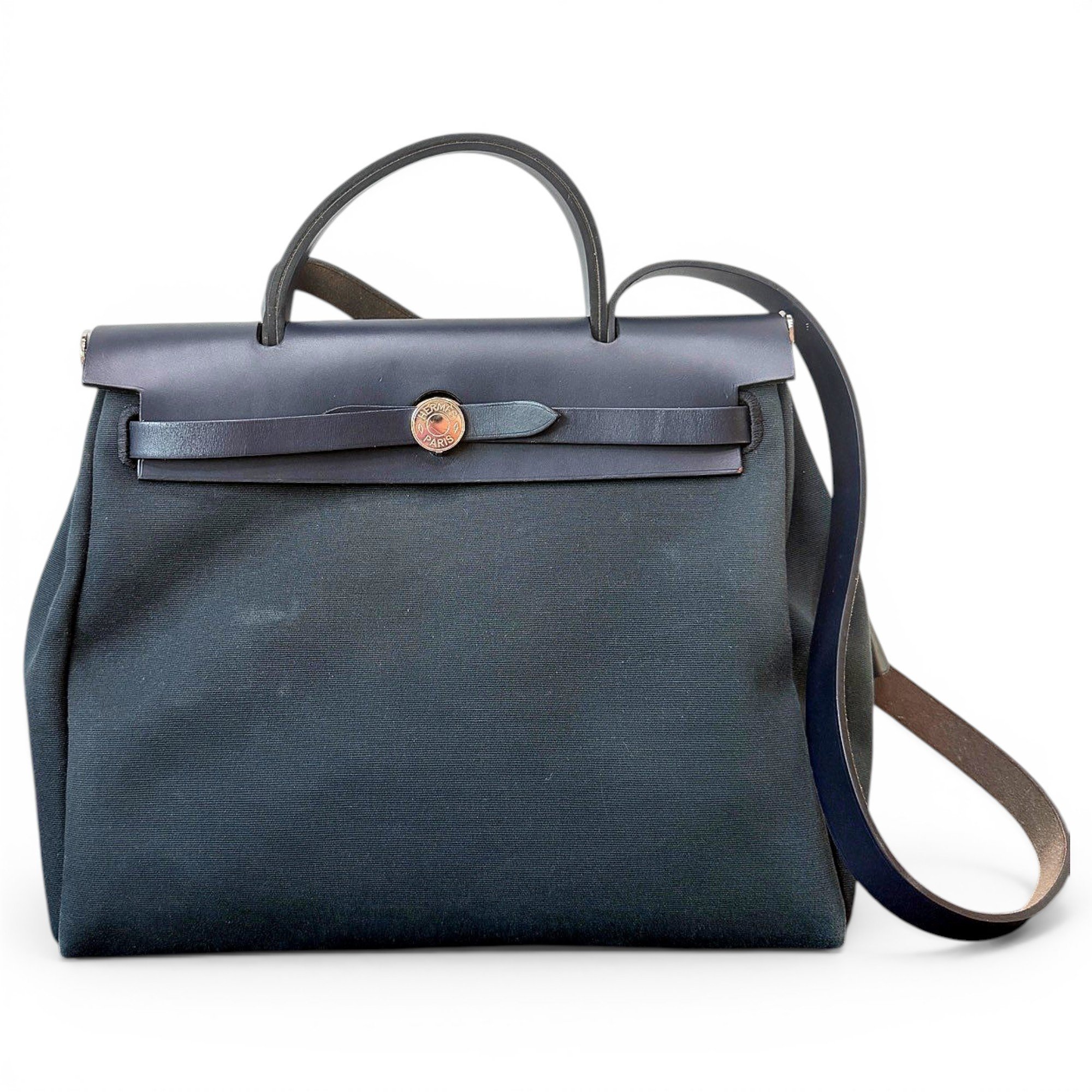 Herbag leather handbag