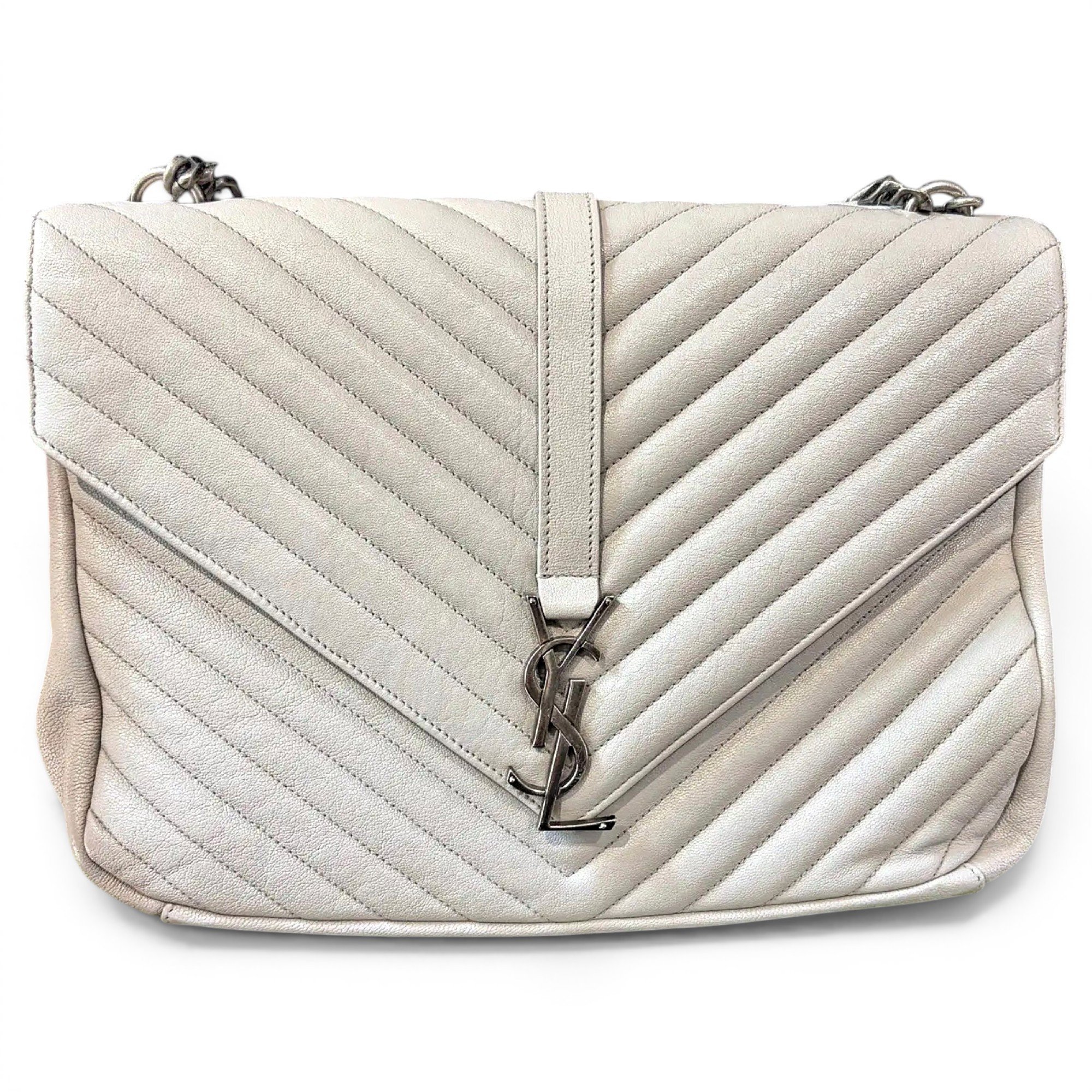 Satchel Monogramme leather handbag