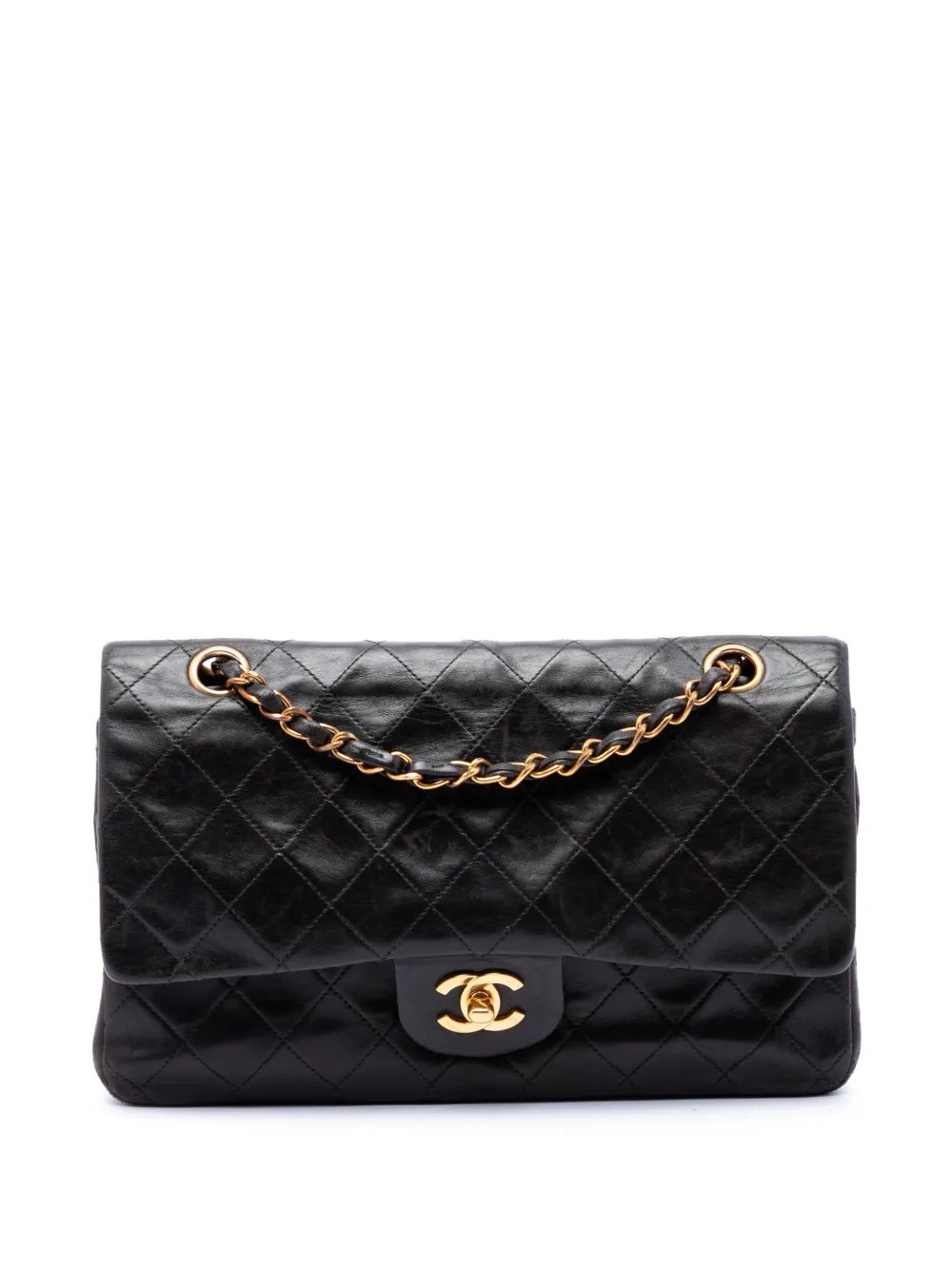 1994-1996 Medium Classic Lambskin Double Flap shoulder bag