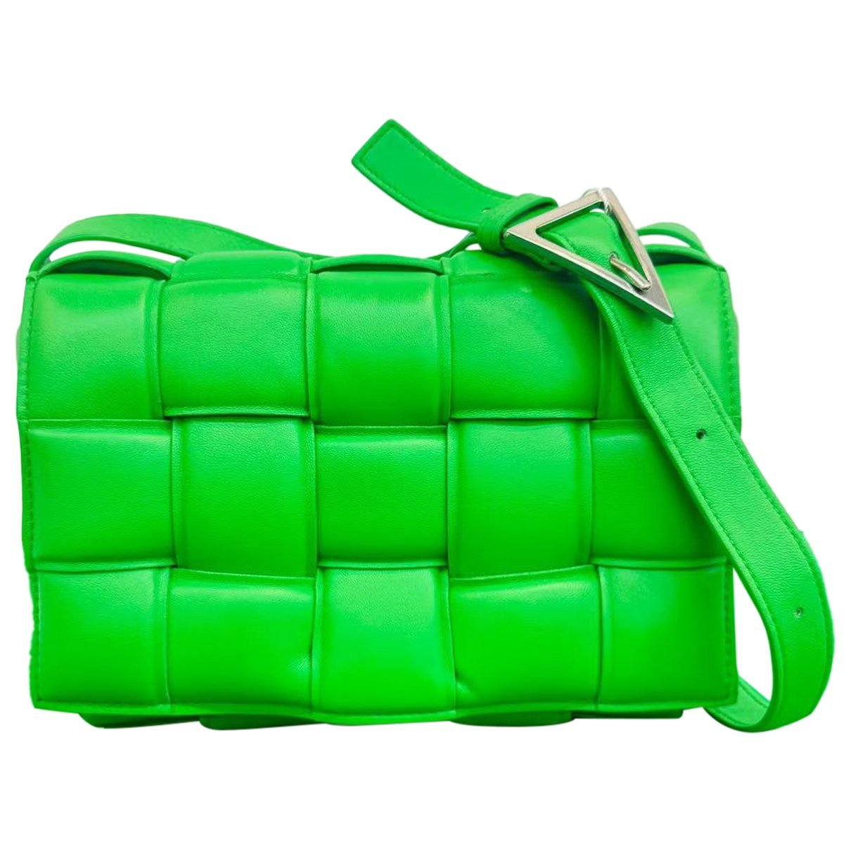 Cassette Padded leather handbag