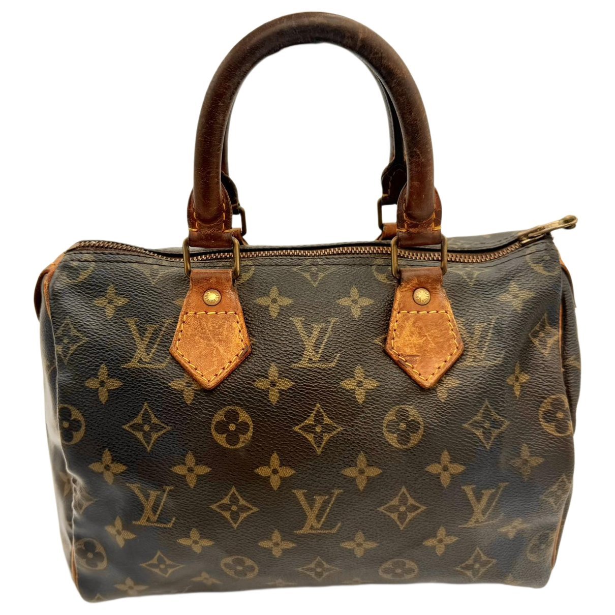 Speedy leather handbag