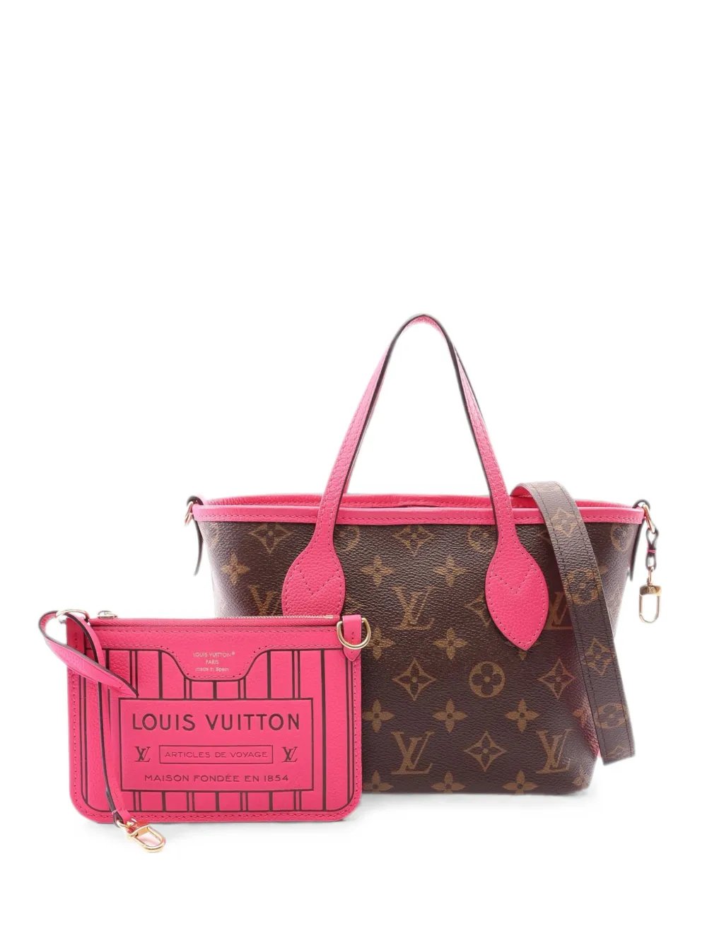 Louis Vuitton 2021 BB Neverfull Inside Out tote bag