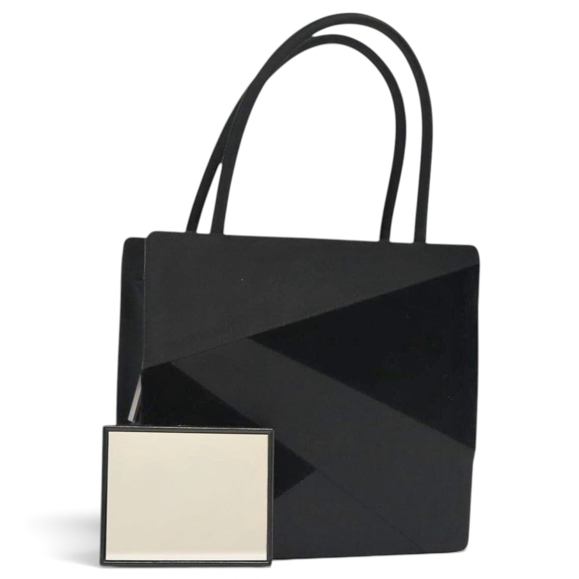 Veneta velvet handbag