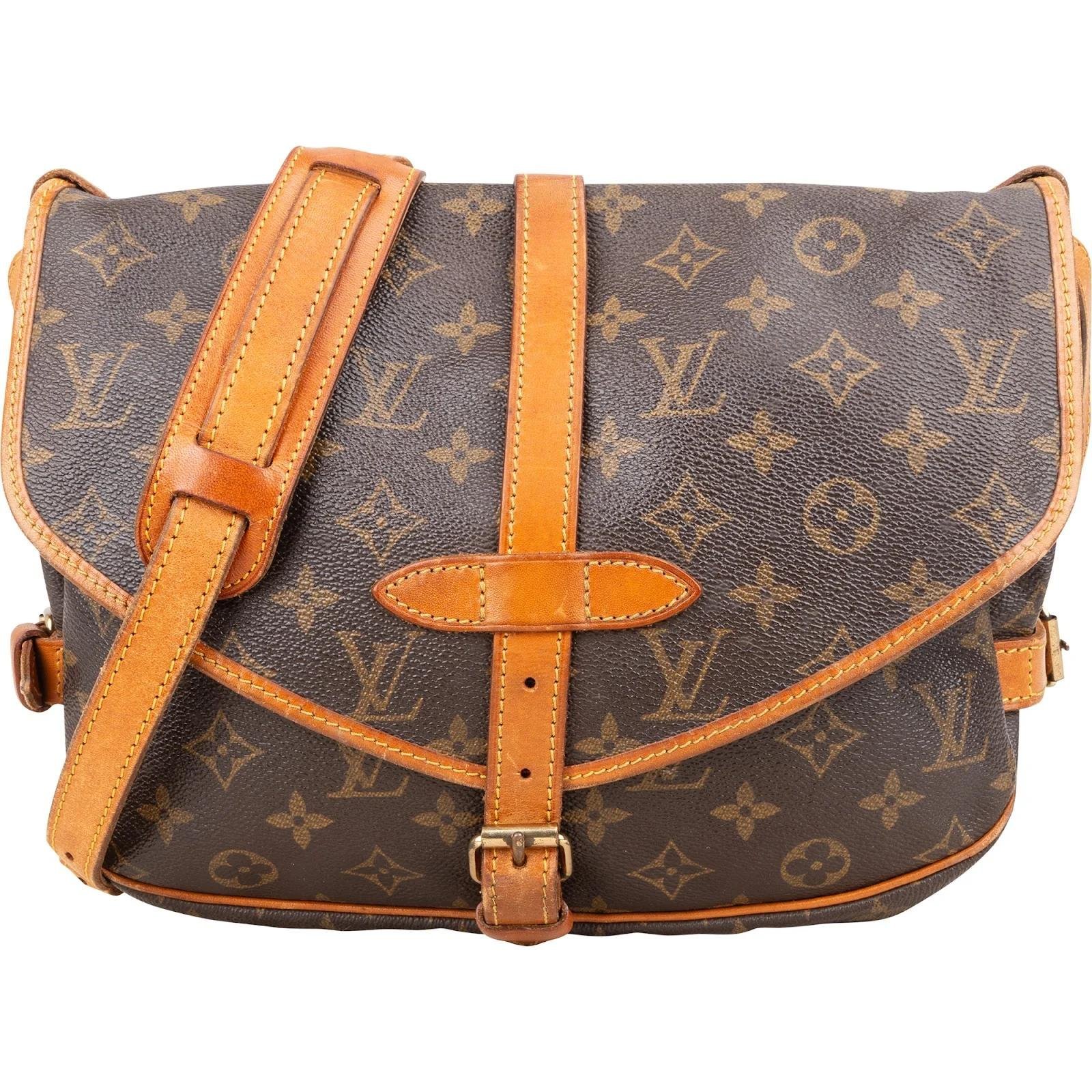 Saumur leather crossbody bag