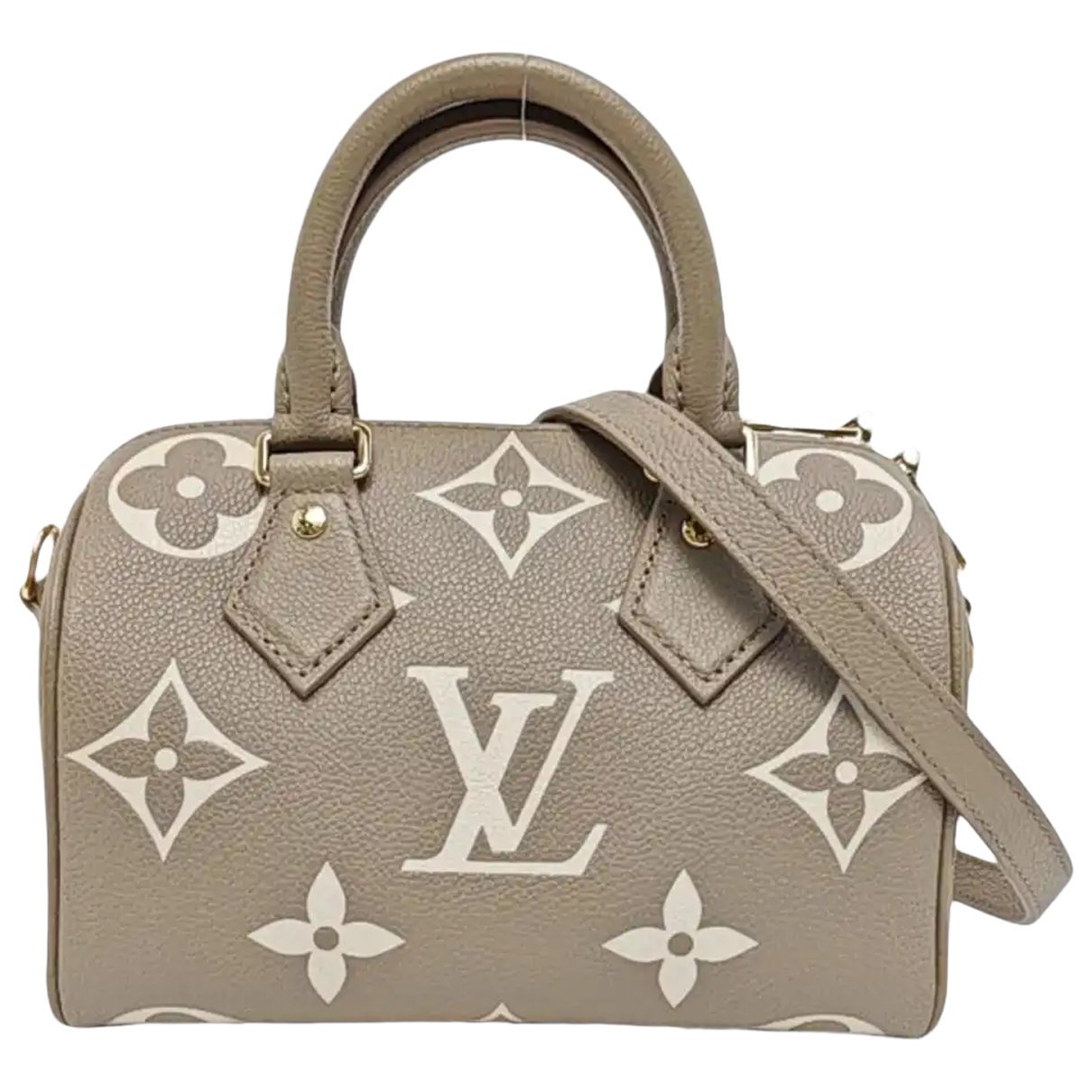 Nano Speedy / Mini HL leather handbag