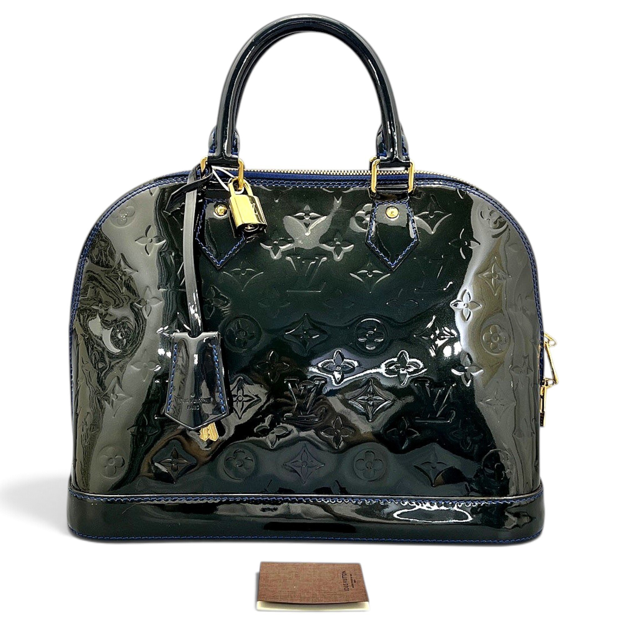 Alma patent leather handbag