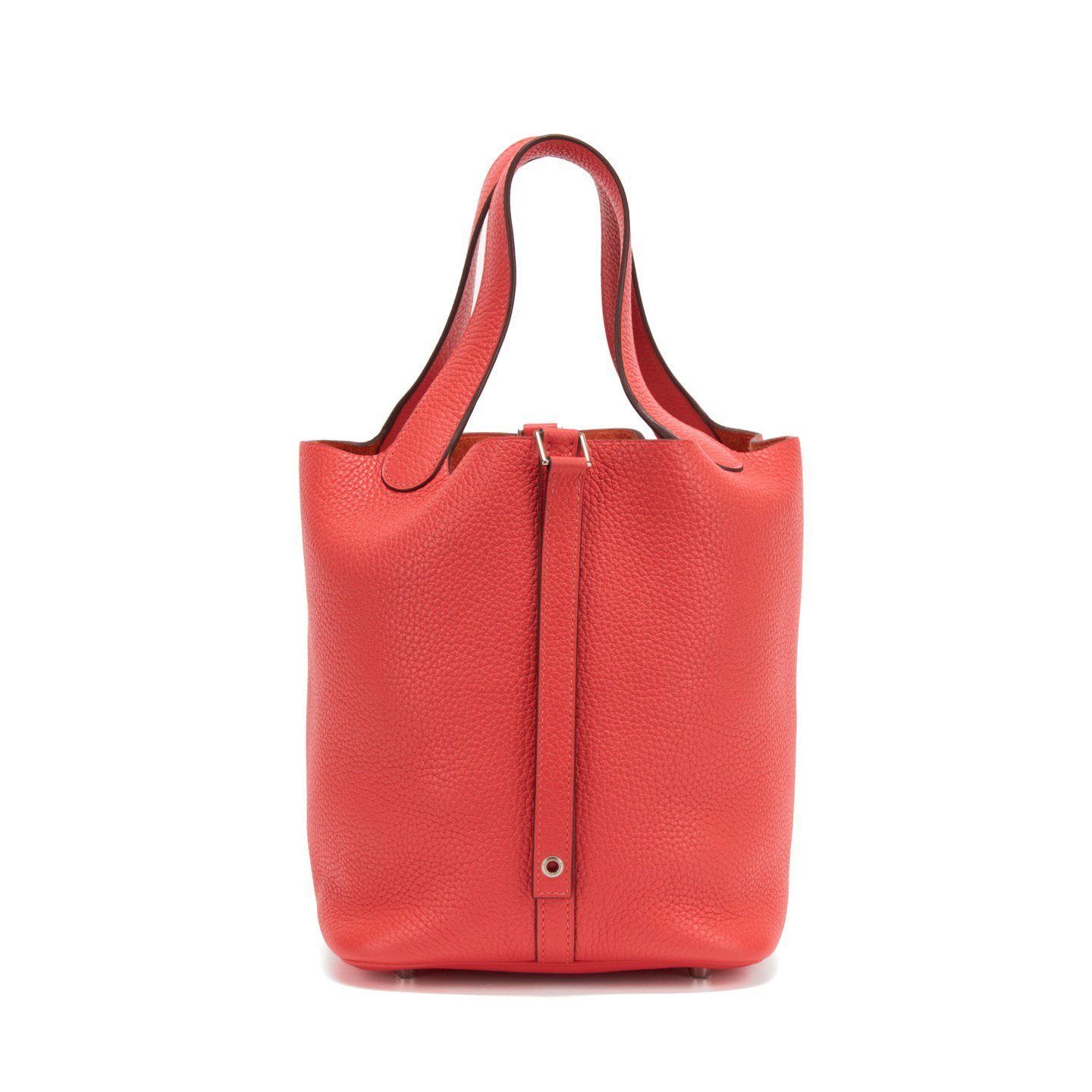 Picotin leather tote